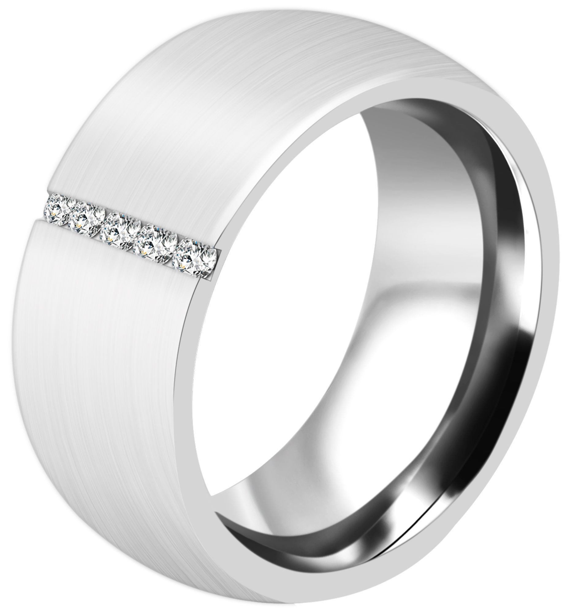 Adelia´s Fingerring Damen Ring aus Edelstahl