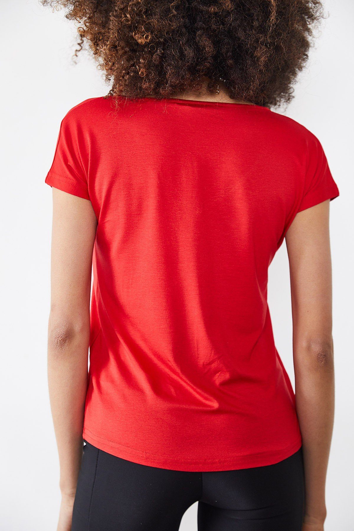Jumeon T-Shirt X2046 XHN, rot, %5 s Elastane damen, / %95 Viskose Größe