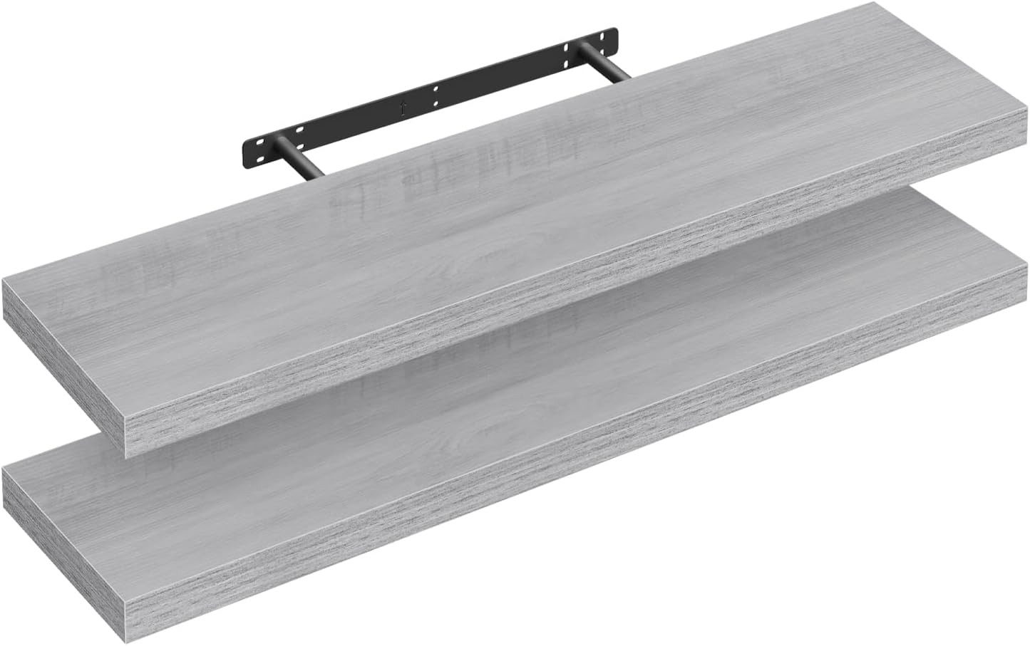 Woltu Wandregal, 2er-Set Wandboard CD DVD günstig online kaufen