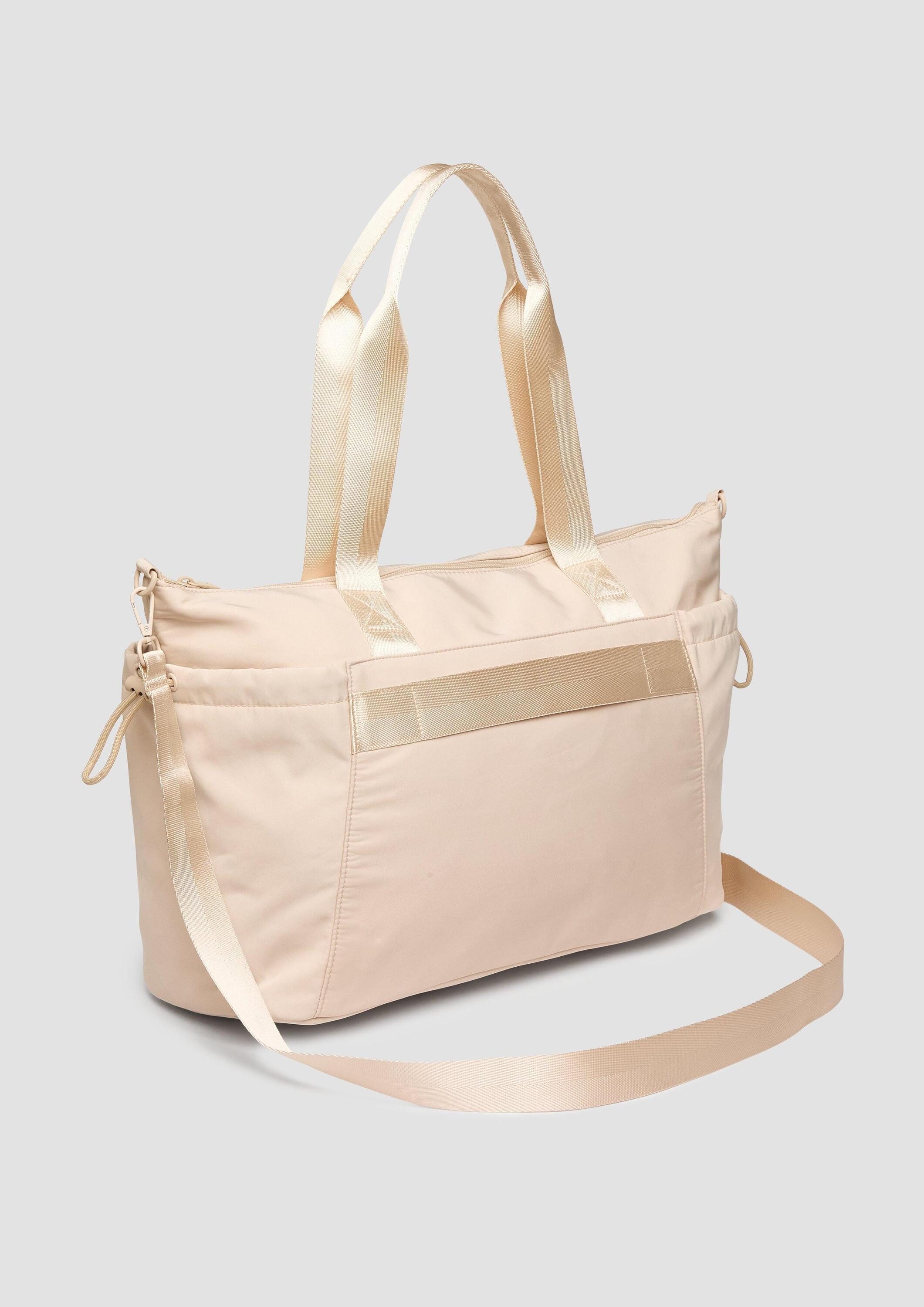 s.Oliver Schultertasche Tasche, Shopper mit zwei seitlichen Reißverschlüssen an der Vorderseite