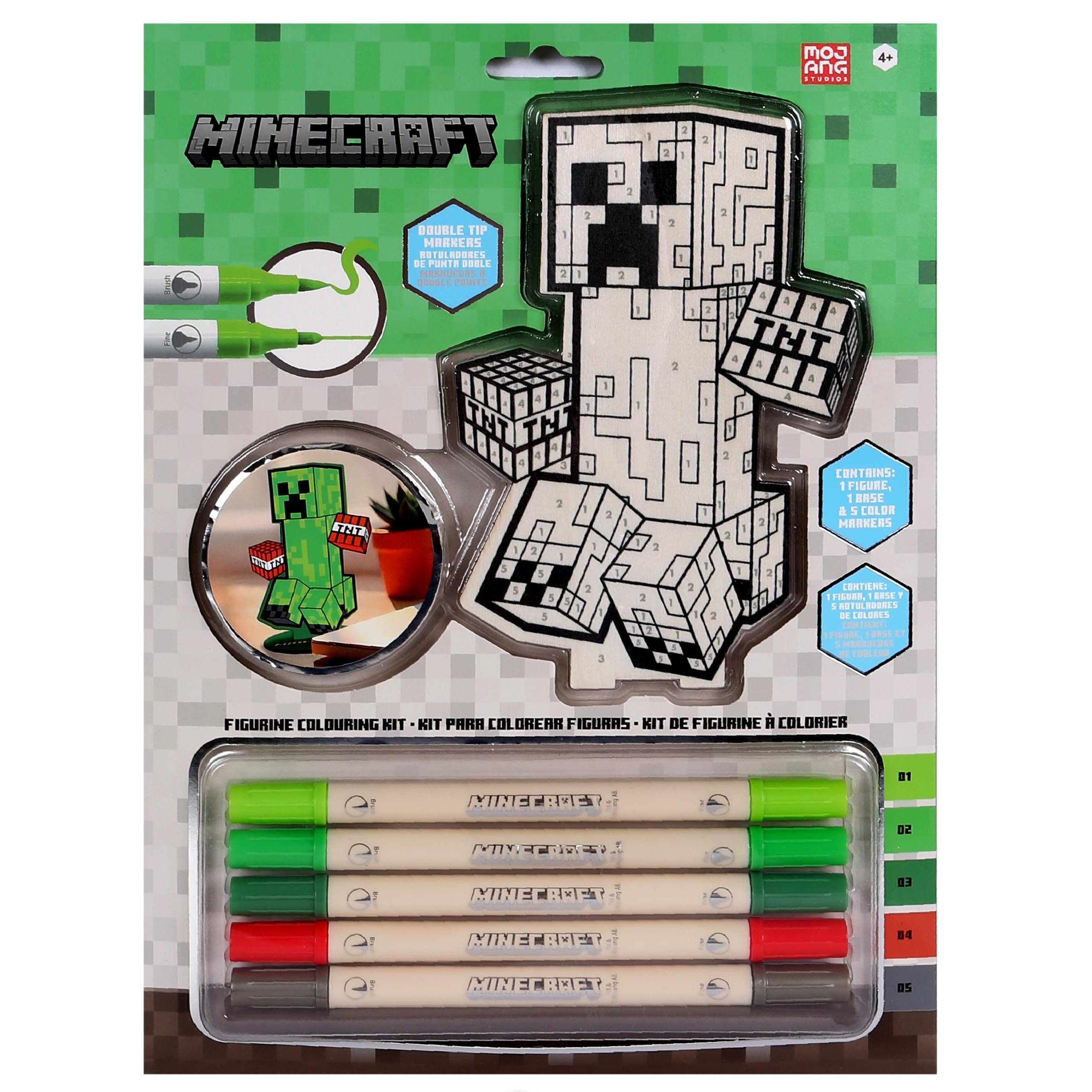 Sarcia.eu Kreativset Minecraft Malen nach Zahlen, Kreativset für Jungen, Mal-Set