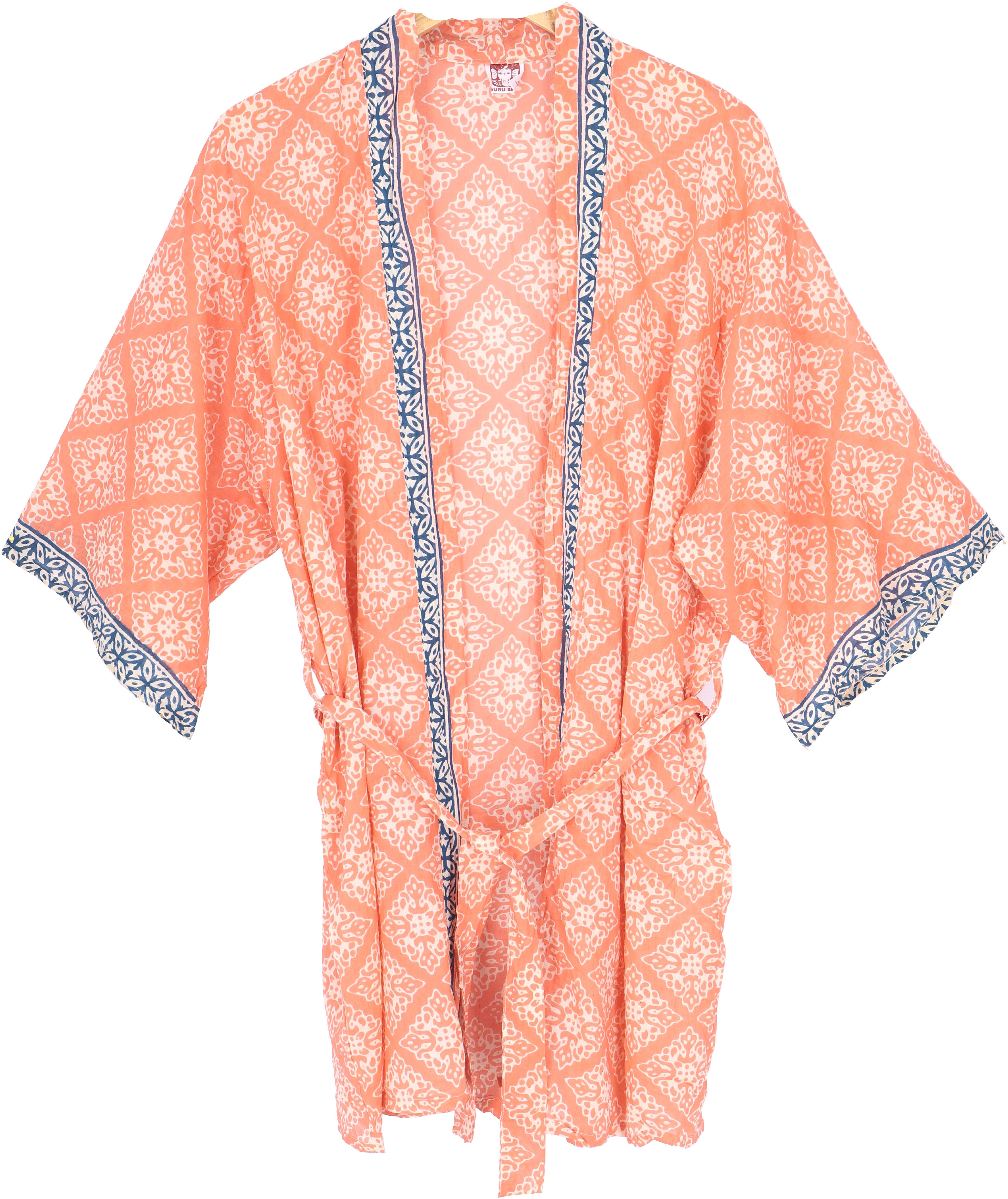 Guru-Shop Kimono Kimonokleid, Boho Kimono, knielanger günstig online kaufen