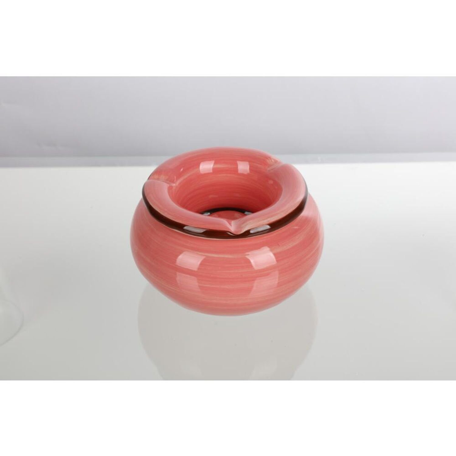 Aschenbecher Provence Sturmaschenbecher Keramik Rot 13,5cm, Aschenbecher, Deko & Wohnaccessoires, Wohnen