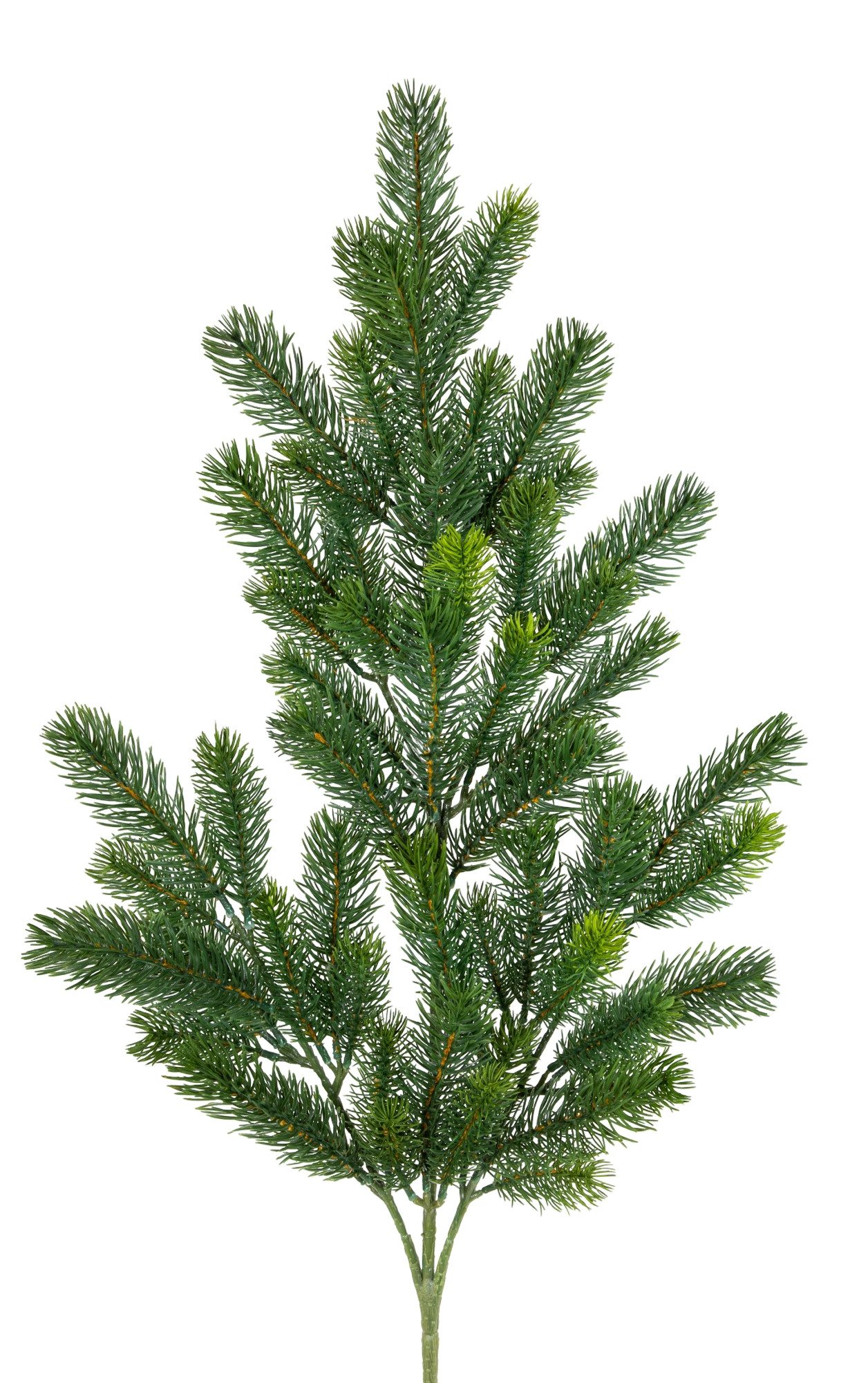 Kunstzweig Künstlicher Kunststoff-Tannenzweig Premium 90cm GA Tannen Dekota günstig online kaufen