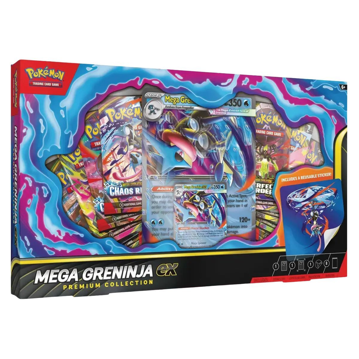 The Pokémon Company Sammelkarte Mega Greninja Premi