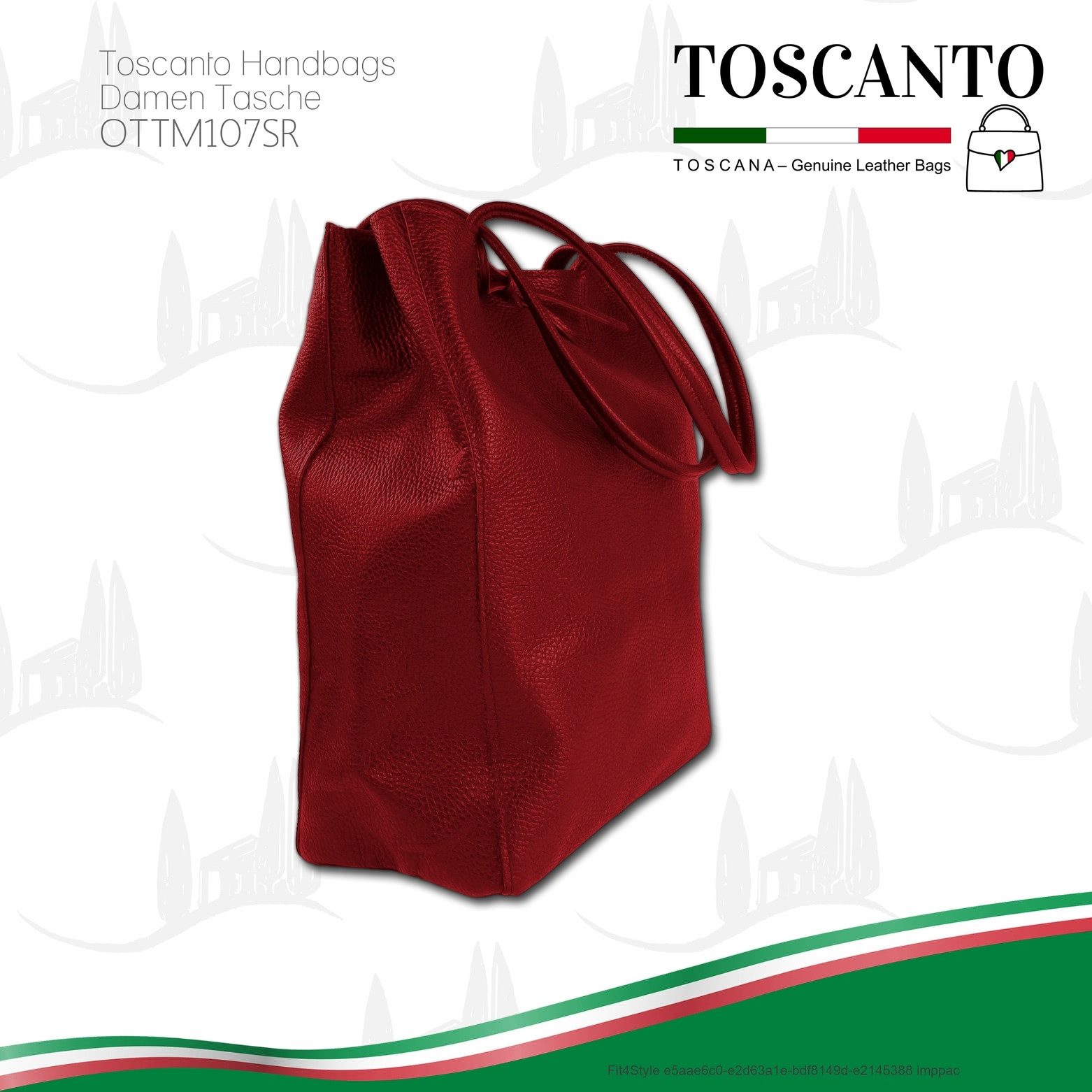 Toscanto Shopper Toscanto Damen Shopper Schultertasche (Schultertasche, Sch günstig online kaufen