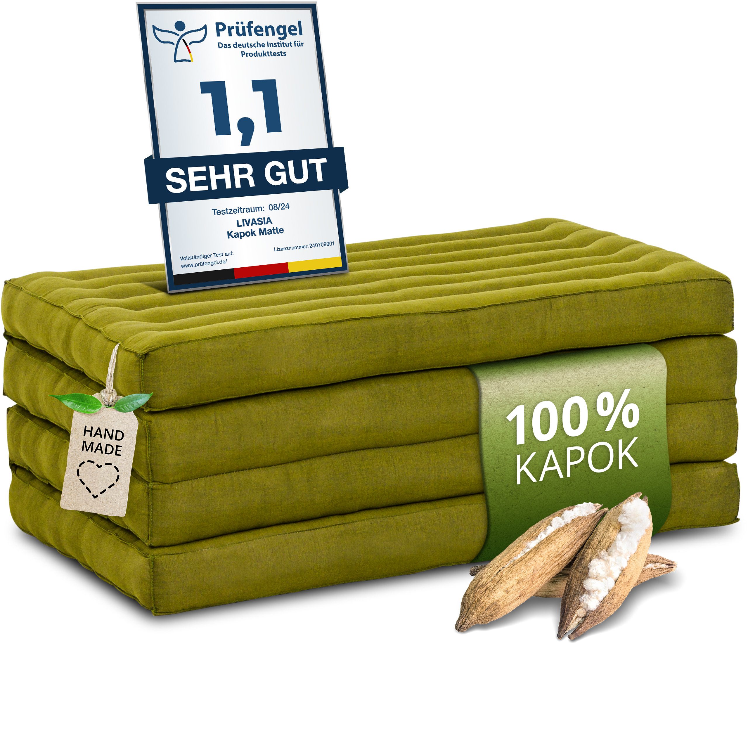 Klappmatratze Klappmatratze 80 cm (Basic) vegan und günstig online kaufen