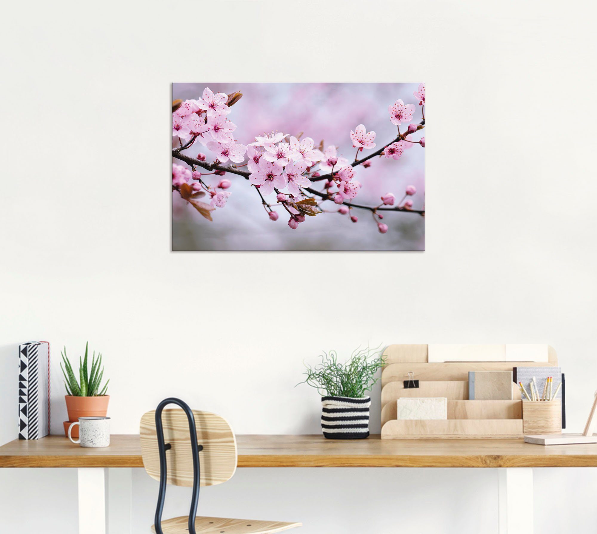 Artland Wandbild Kirschblüten, Blumen (1 St), günstig online kaufen
