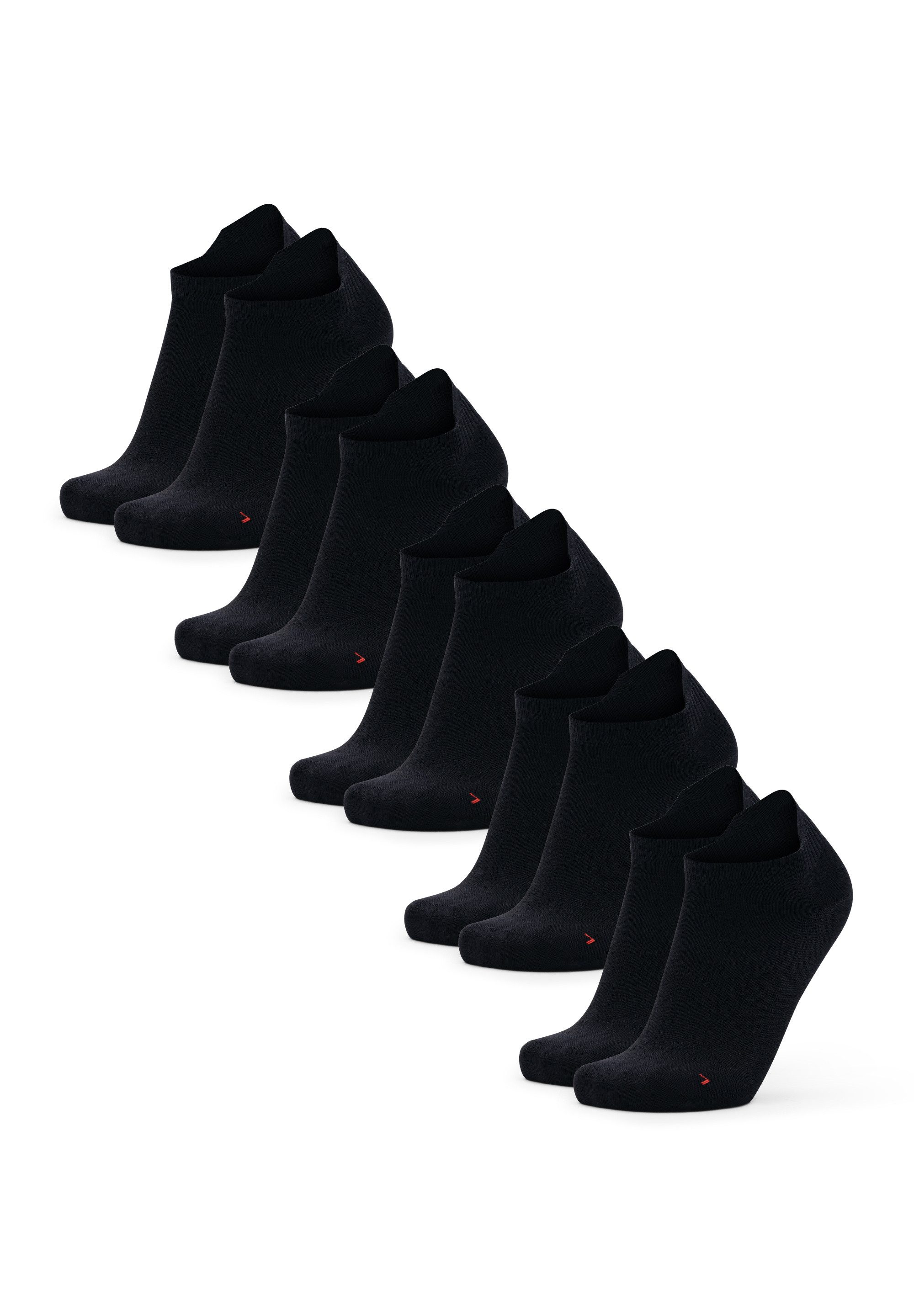 DANISH ENDURANCE Basicsocken No Show Running (5-Paar) No Show Laufsocken, atmungsaktiv & leicht, Anti-Reibung