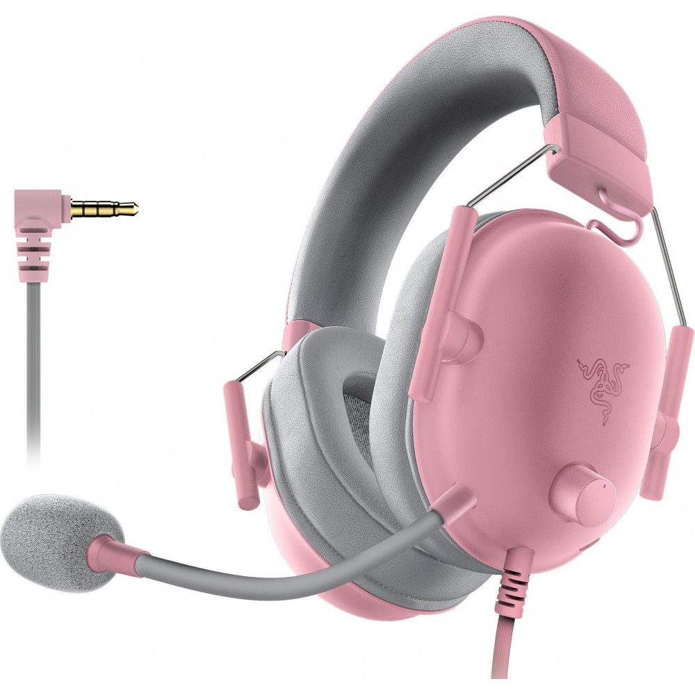 RAZER RZ04-03241400-R3G1 Blackshark V2 X Gaming Headset für PS Gaming-Headset (Bequemer Sitz für langes Gaming, Bequemer Sitz für langes Gaming)