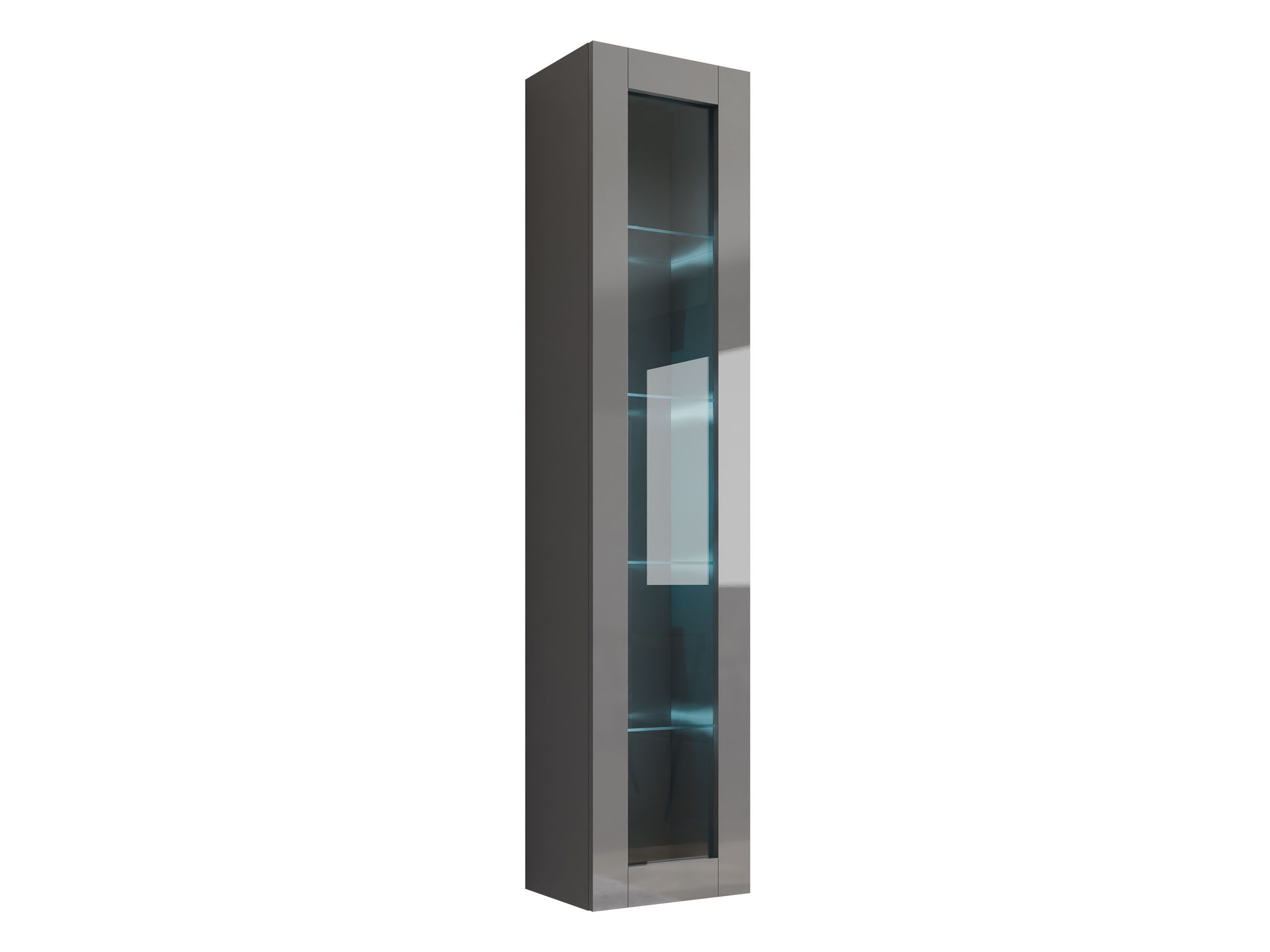 MIRJAN24 Vitrine 180 Vigo Glas (mit günstig online kaufen