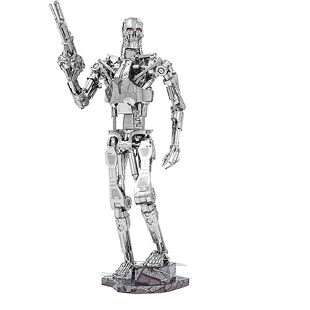 Invento Puzzle Metal Earth, Terminator T-800 Endoskeleton - 3D Metall Puzzle, Puzzleteile