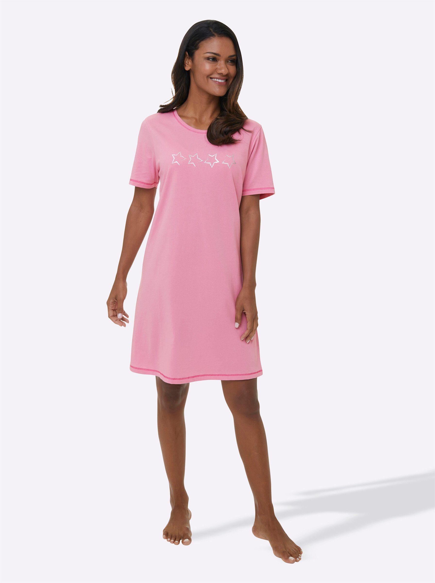 Witt Sleepshirt Kurzarm-Sleepshirts (2-tlg)