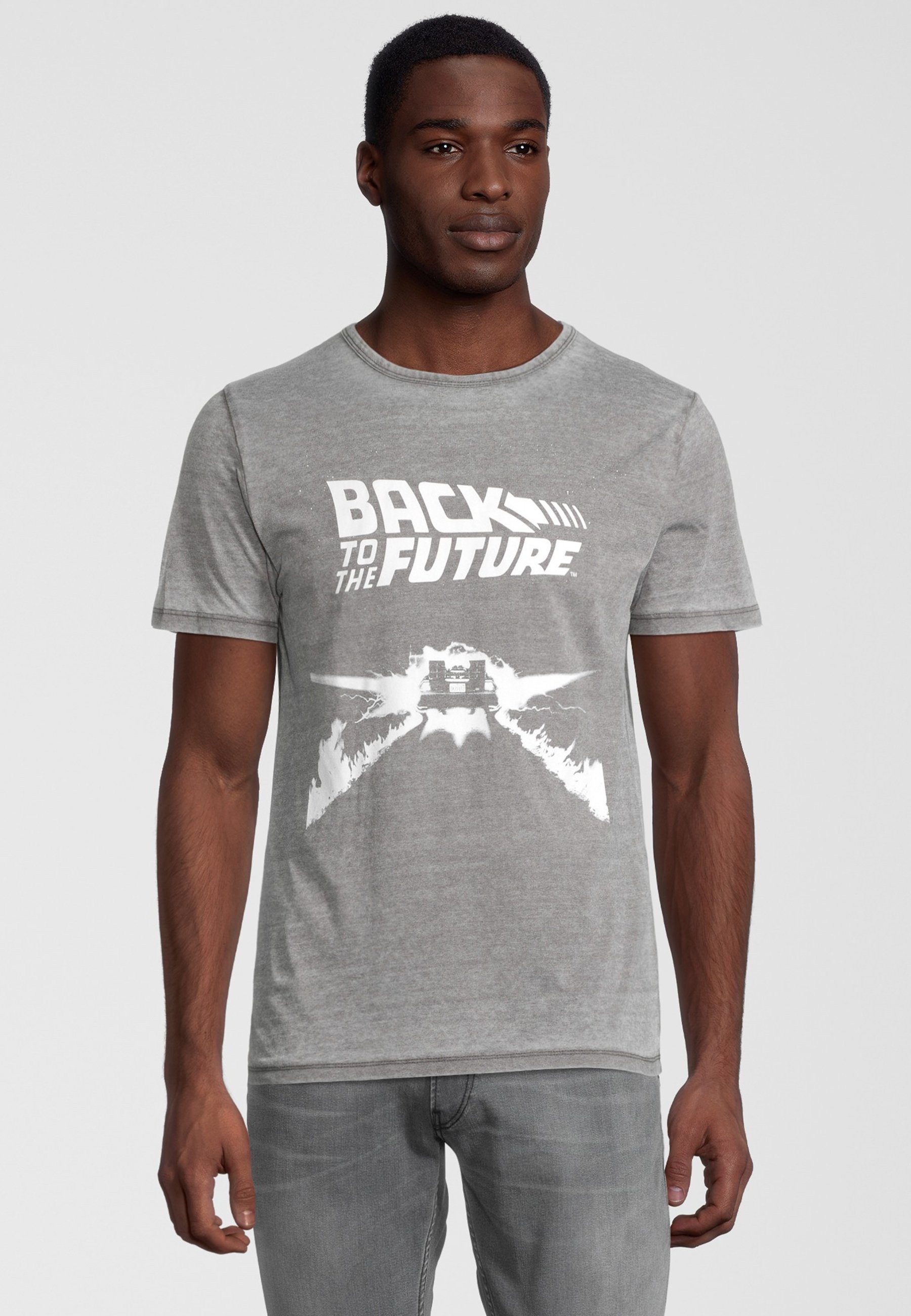 Recovered T-Shirt Back to the Future Delorean