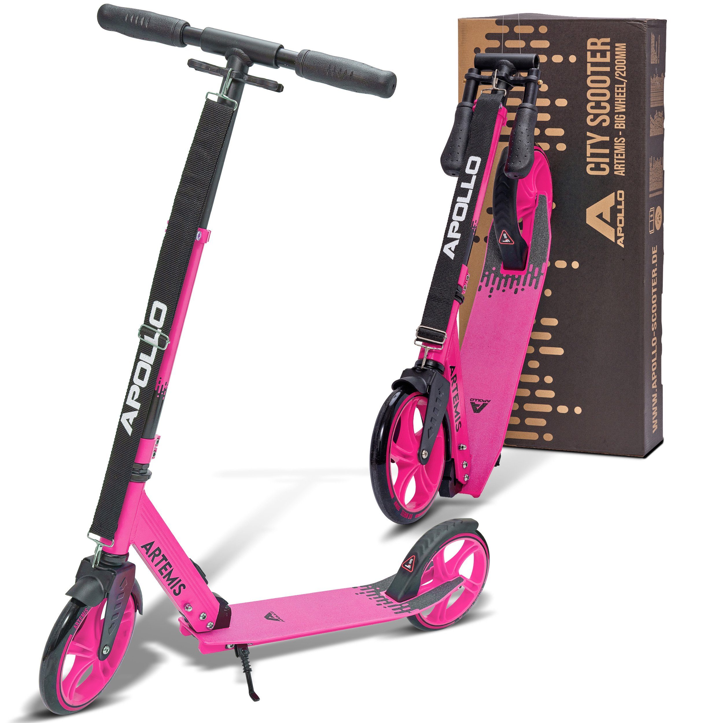 Apollo Cityroller Artemis, klappbar und höhenverstellbar, für Kinder