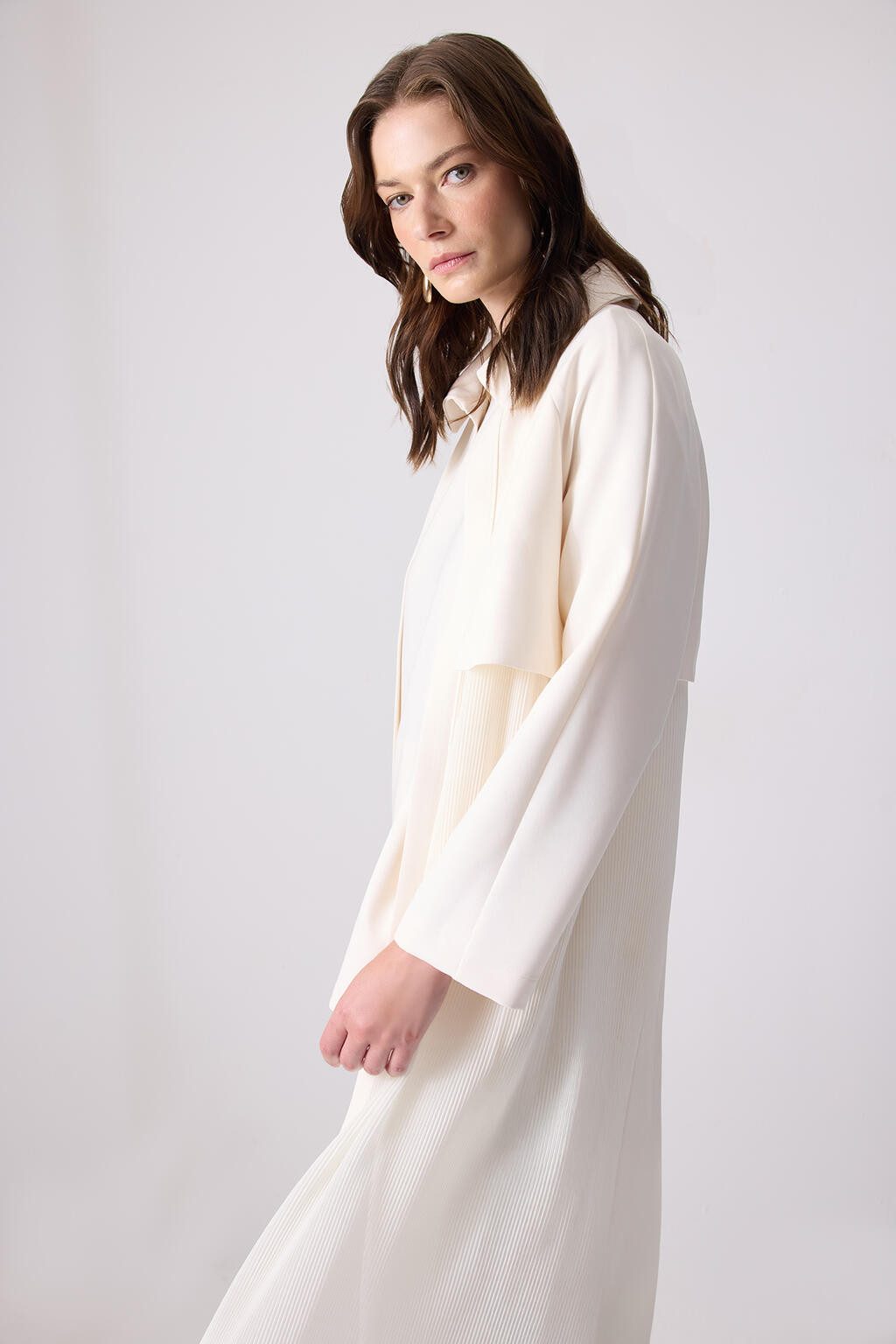 touche prive Jackett FALTENJACKE AUS CRÊPE