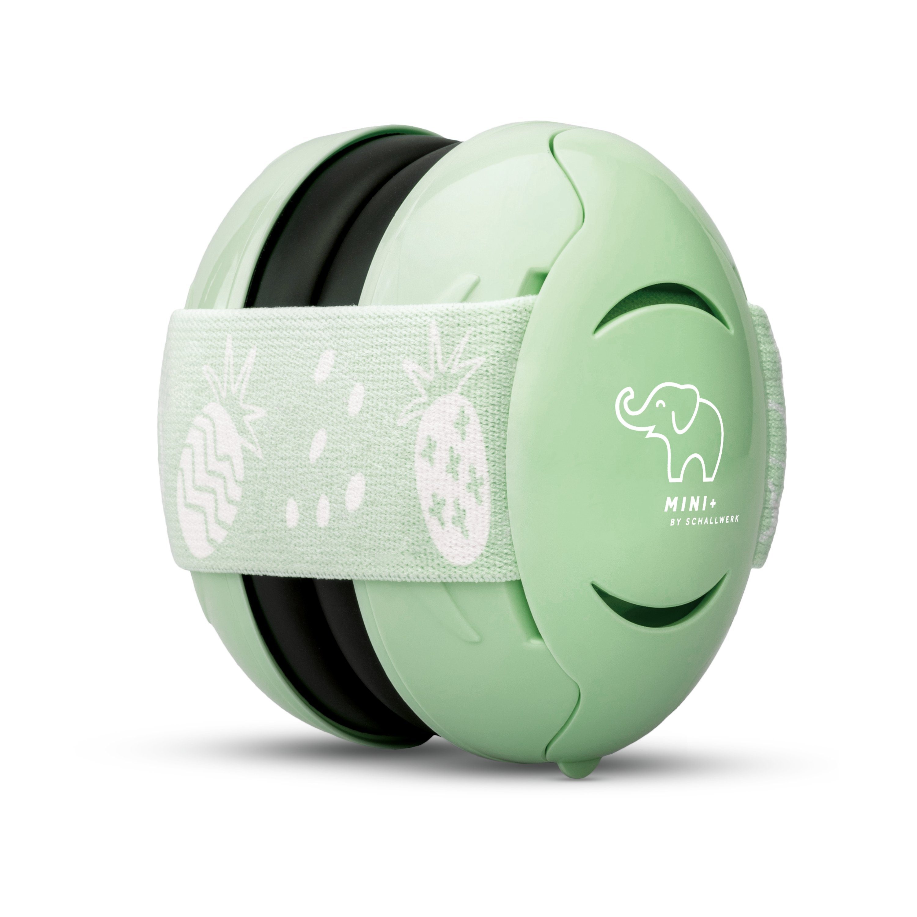 Schallwerk Kapselgehörschutz Schallwerk® Mini+ Gehörschutz für Kinder – Kapselgehörschutz Kleinkind Grün