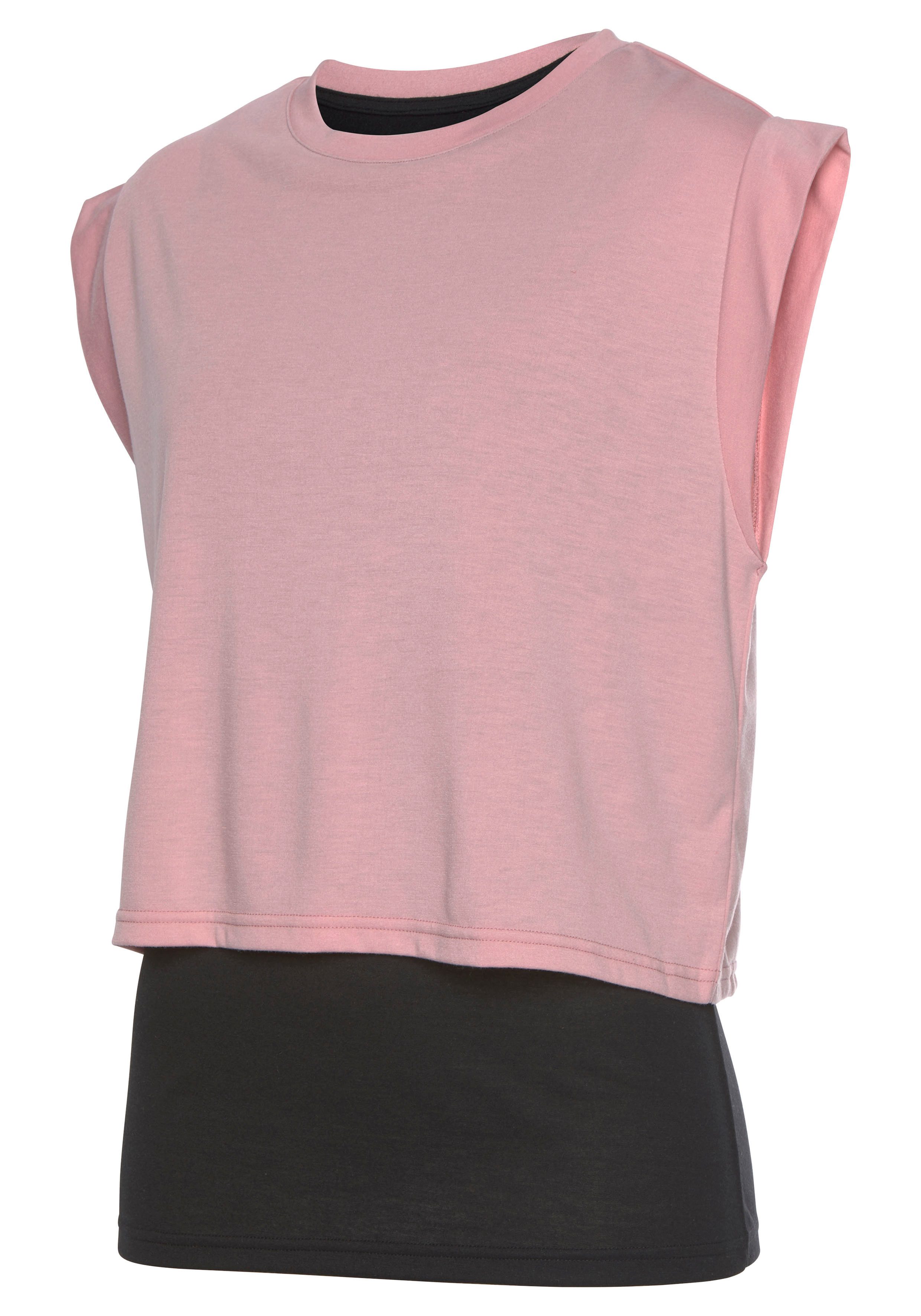 LASCANA ACTIVE 2-in-1-Shirt im doppellagigen Look – Bild 5 von 5