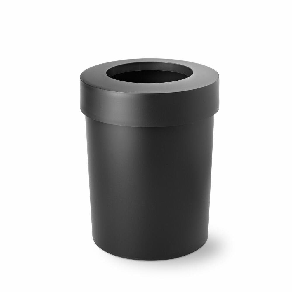 Papierkorb Midi Cap Schwarz Matt