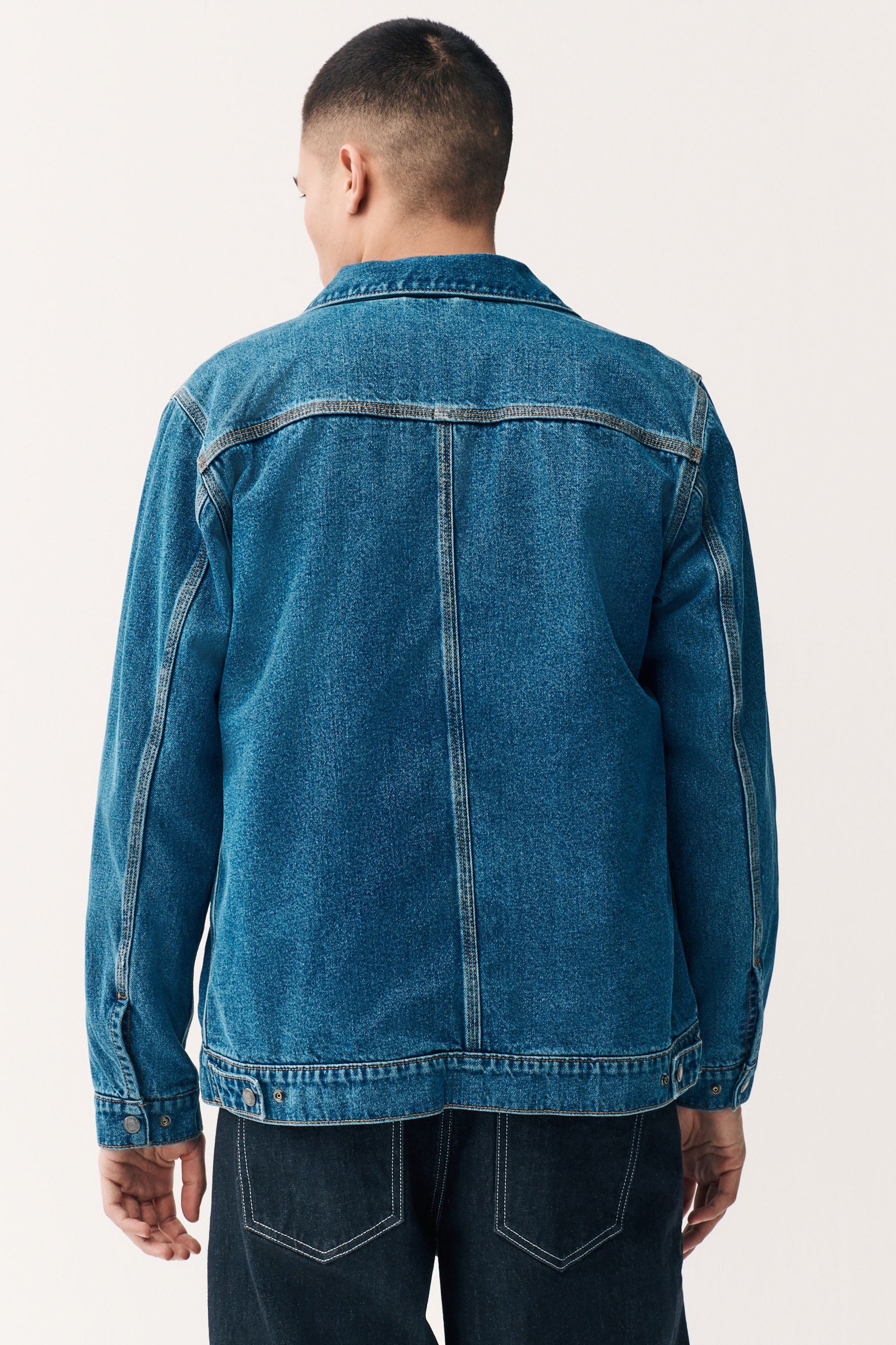 Next Canvasjacke Arbeitsjacke mit Cordkragen 100 günstig online kaufen