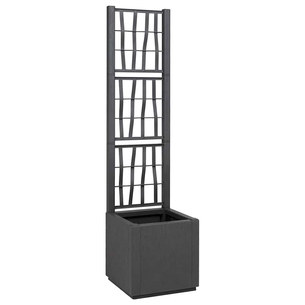 vidaXL Blumentopf Gartenblumentopf Anthrazit 36 x günstig online kaufen