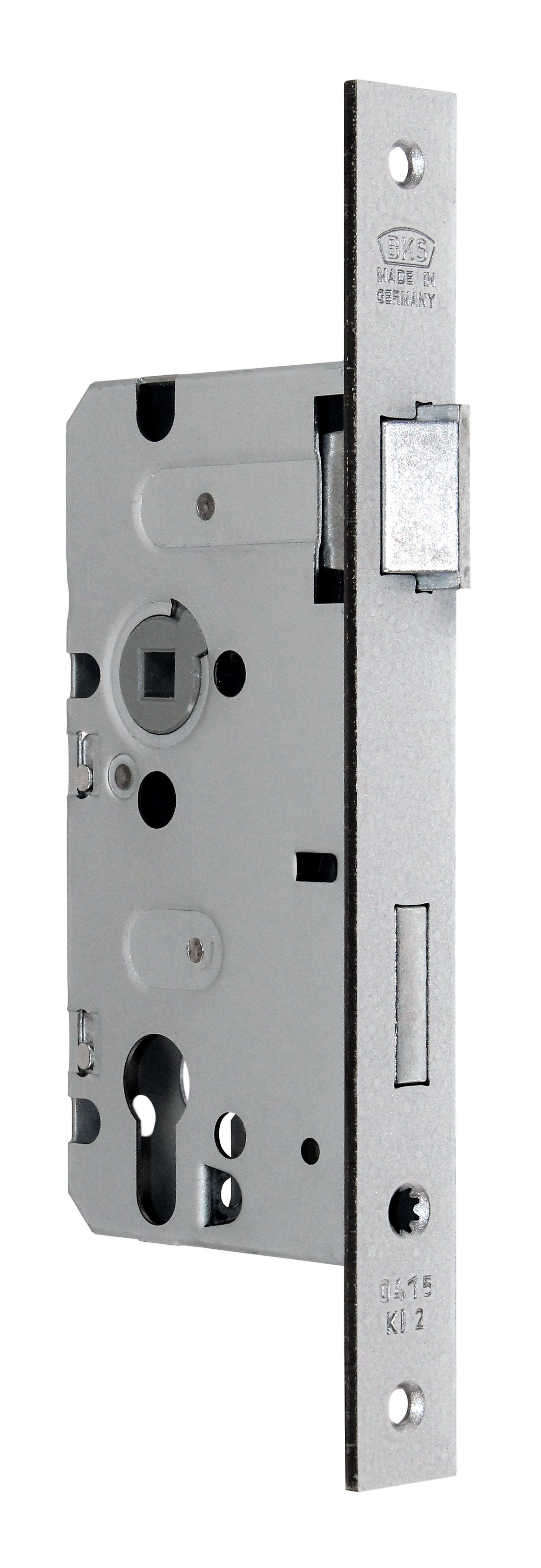 BKS Einsteckschloss Profilzylinderschloss, DIN Rechts, 55/72/8, Stulp: eckig, 24 x 235mm, Dornmaß 55 mm, Profilzylinderschloss
