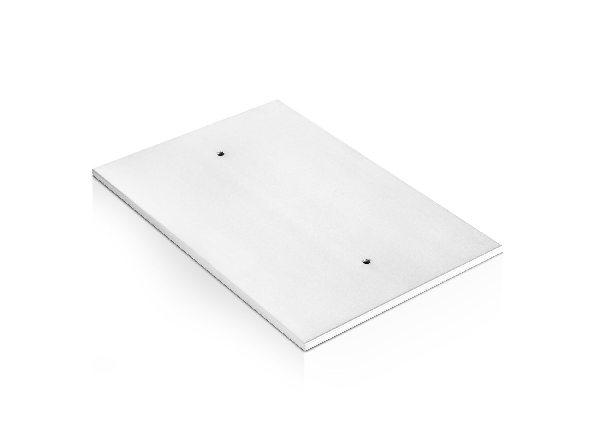 Moebel-Eins Tischgestell Bodenplatte für Esstische, Material Stahl, Bodenplatte für Esstische, Material Stahl Silber