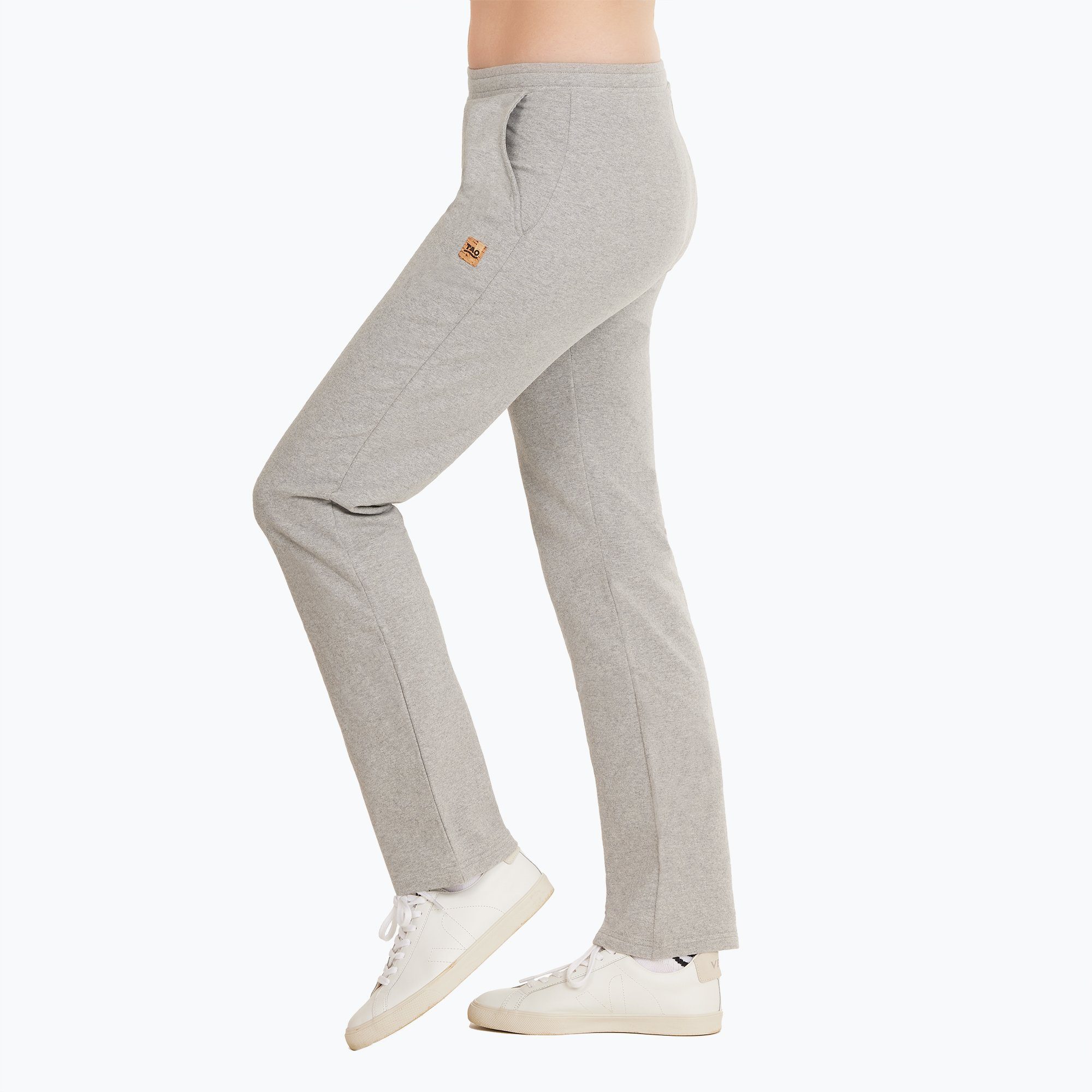 TAO Freizeithose melange Jogginghose stone HEIDI