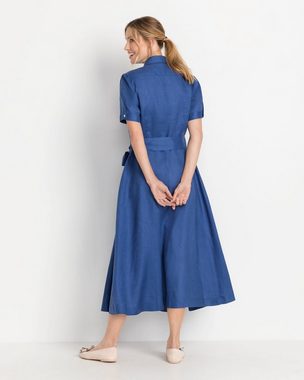 Reitmayer Midikleid Langes Leinenkleid