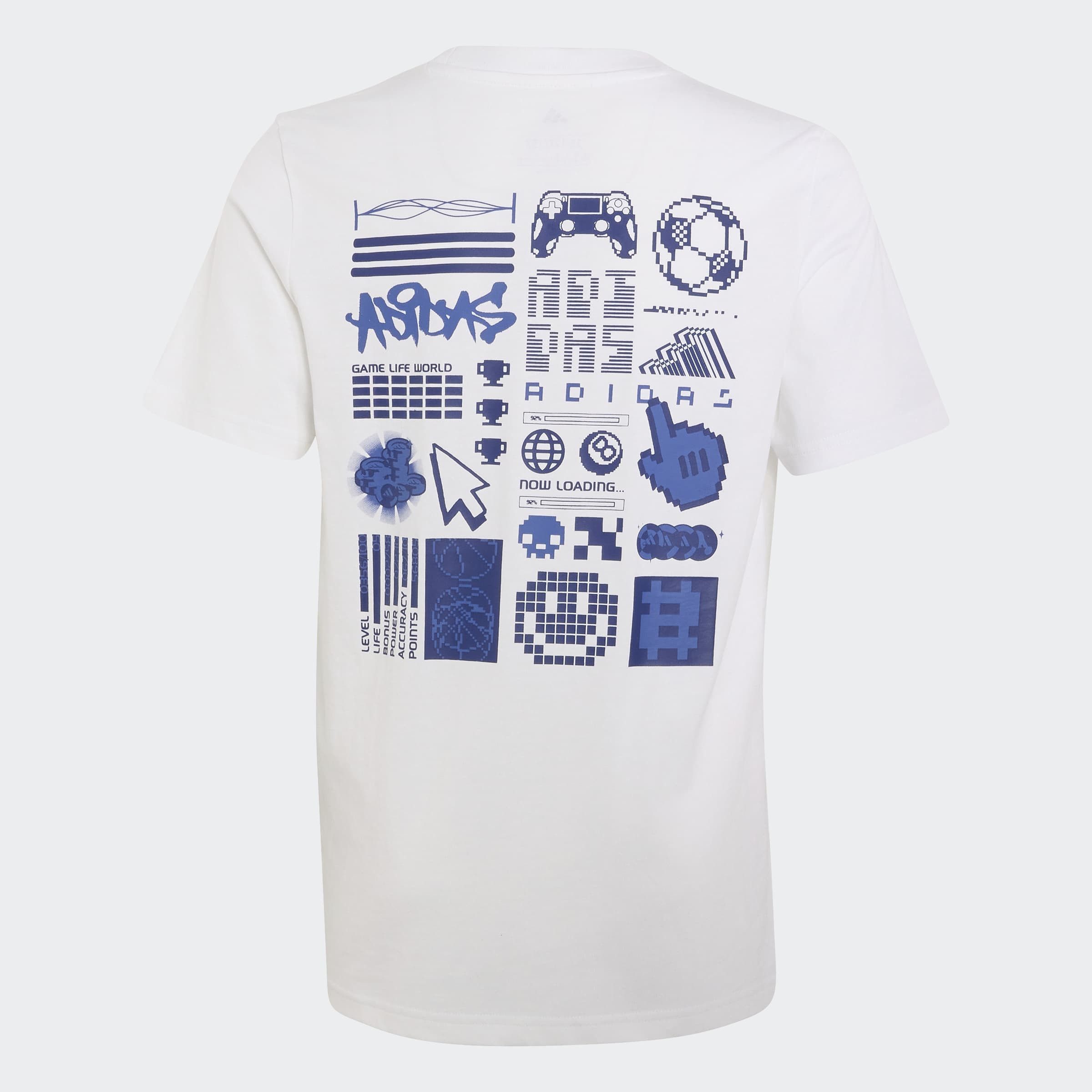 adidas Sportswear T-Shirt J GAME T 2 für Kinder, mit Rundhalsausschnitt, aus Baumwolle