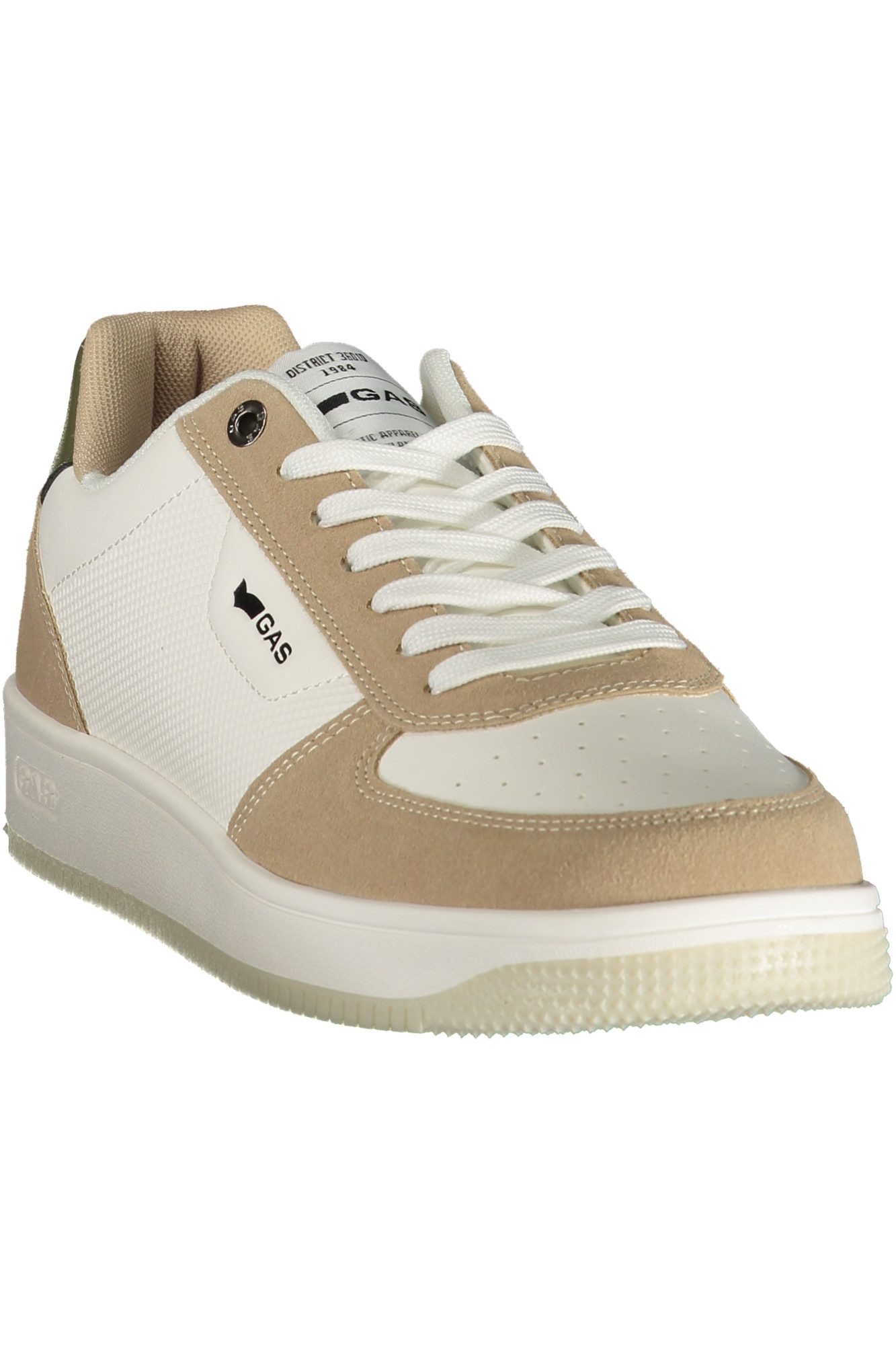 GAS Sneaker Trendiger weißer Herrensportschuh mit