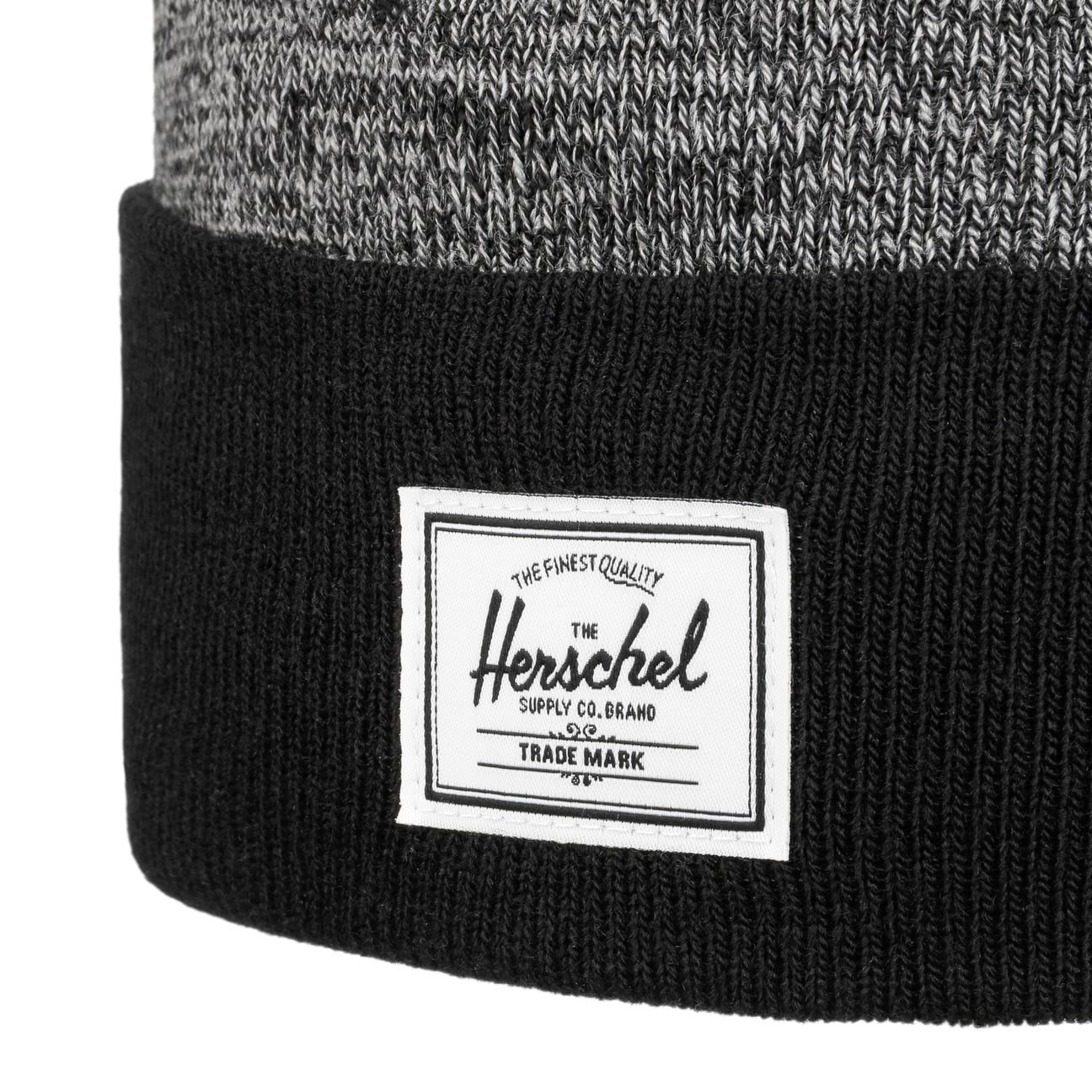 Herschel Beanie (1-St) Strickmütze mit Umschlag
