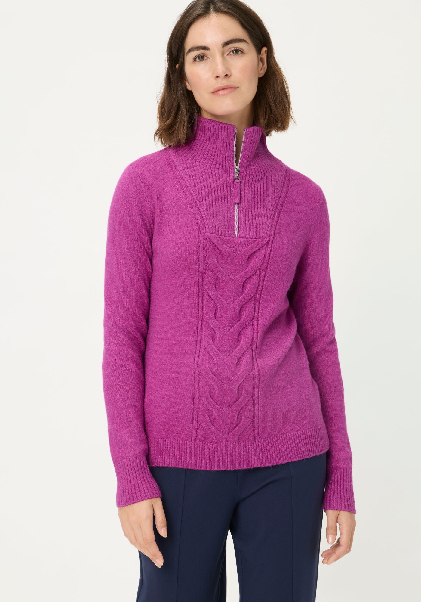 Olsen Stehkragenpullover mit Stehkragen günstig online kaufen