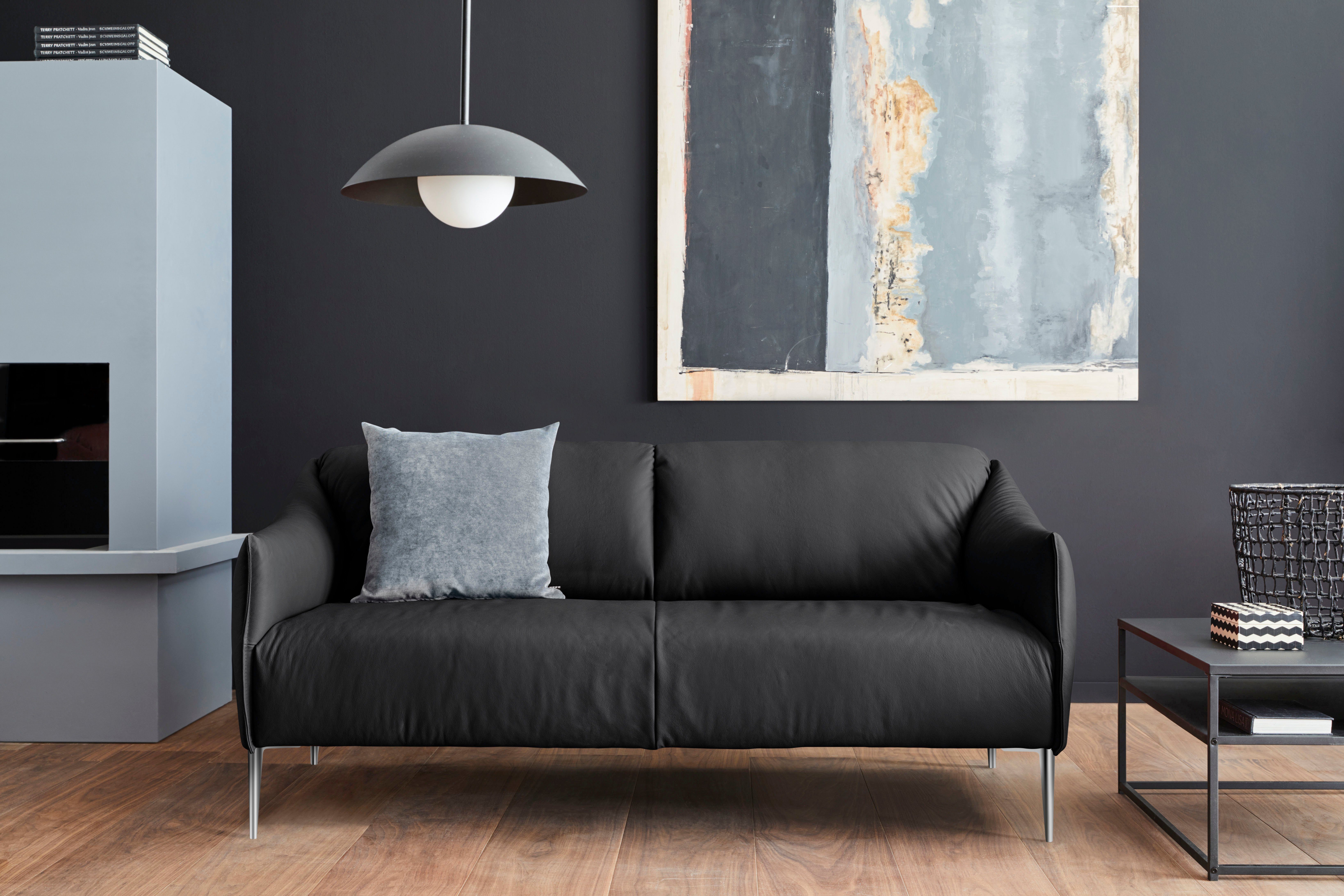 2,5-Sitzer sally Design-Sofa, Loungesofa, bequem, schmale Armlehnen, Breite 194cm