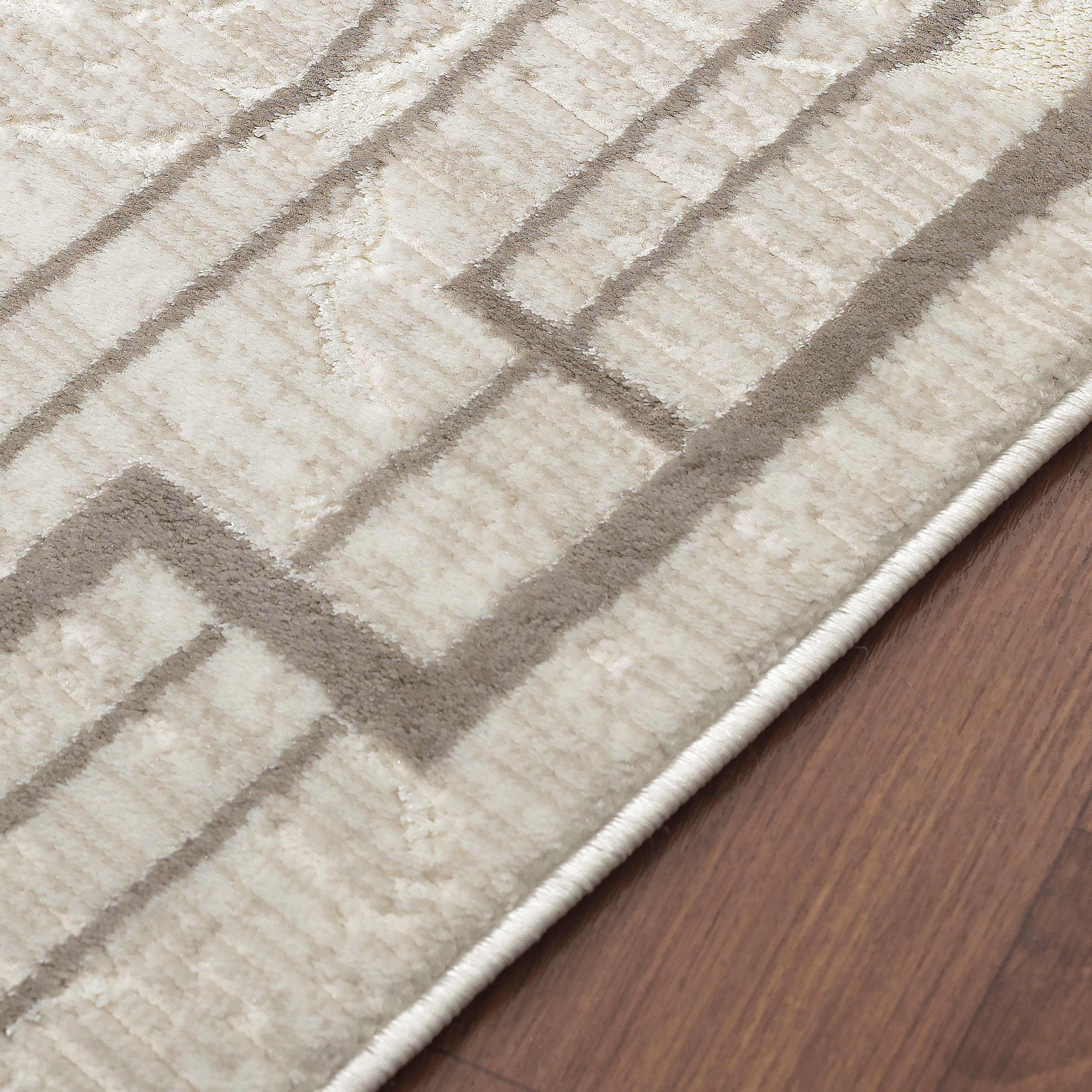 Sanat Teppich Harmony 3212, auch als Läufer, rechteckig, Höhe: 12 mm, Wohnzimmer, Kurzflor, modern, abtrakt, Schlafzimmer