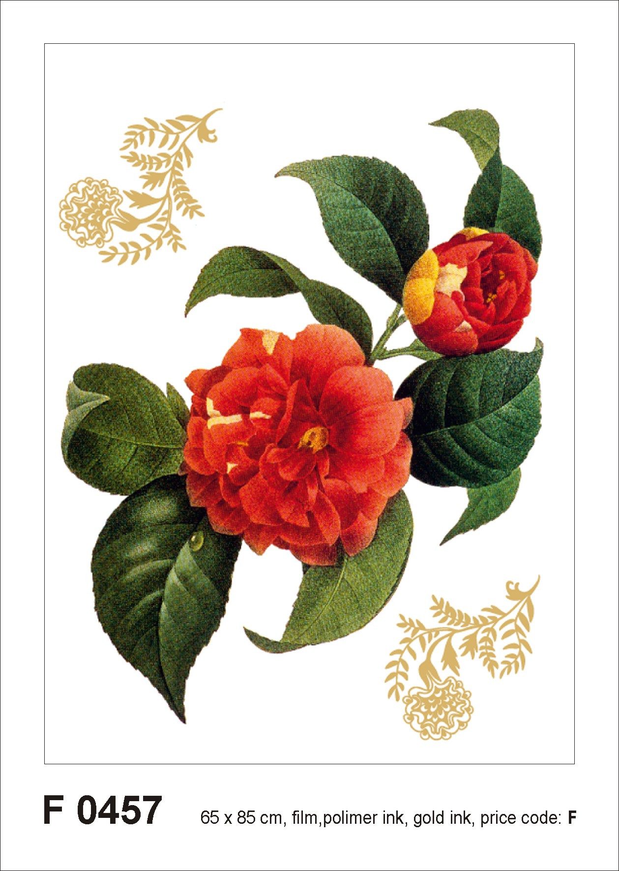 Sanders & Sanders Wandtattoo Blumen