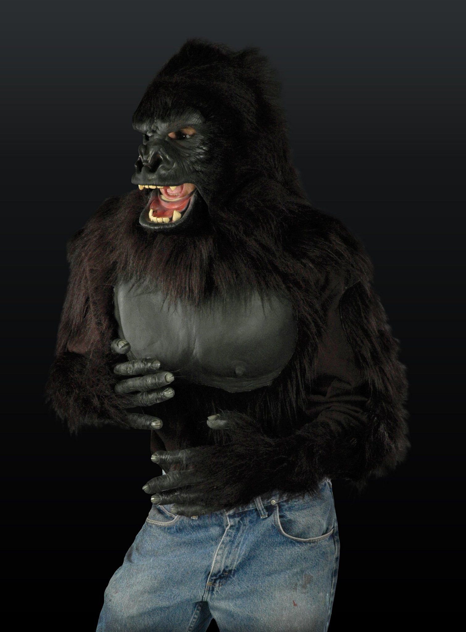 Kostüm Gorilla Oberkörper