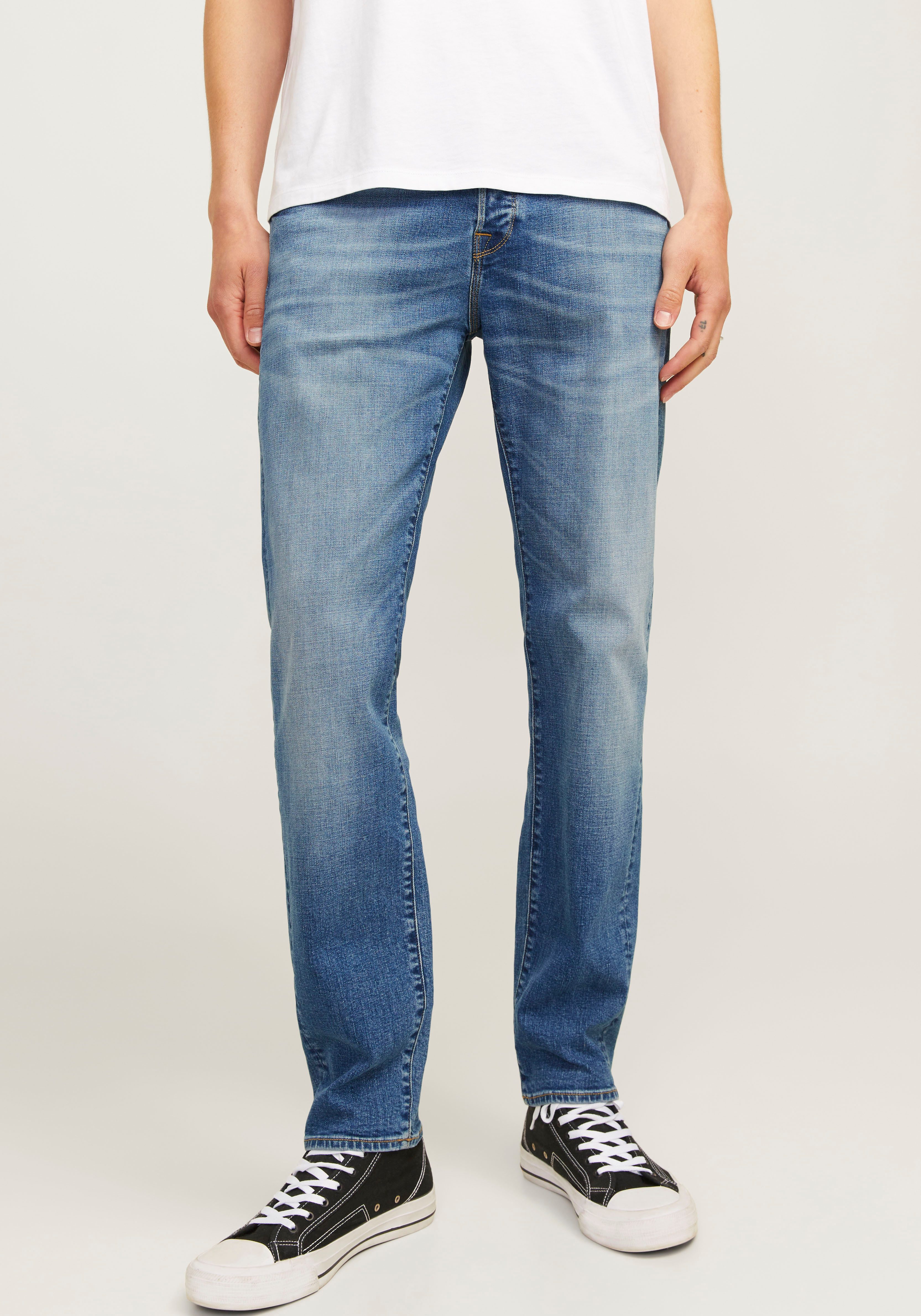 Jack & Jones Tapered-fit-Jeans JJIMIKE JJFOX CB 055 günstig online kaufen