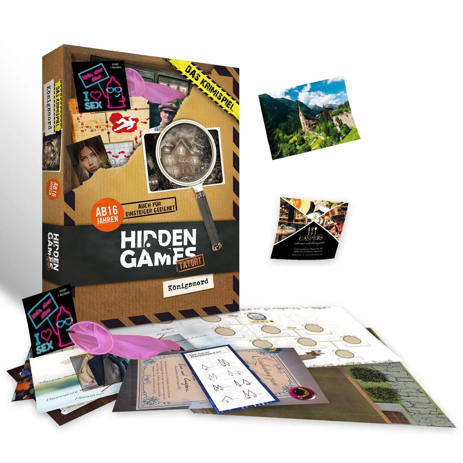 Pegasus Spiele Spiel Hidden Games Tatort: Königsmord