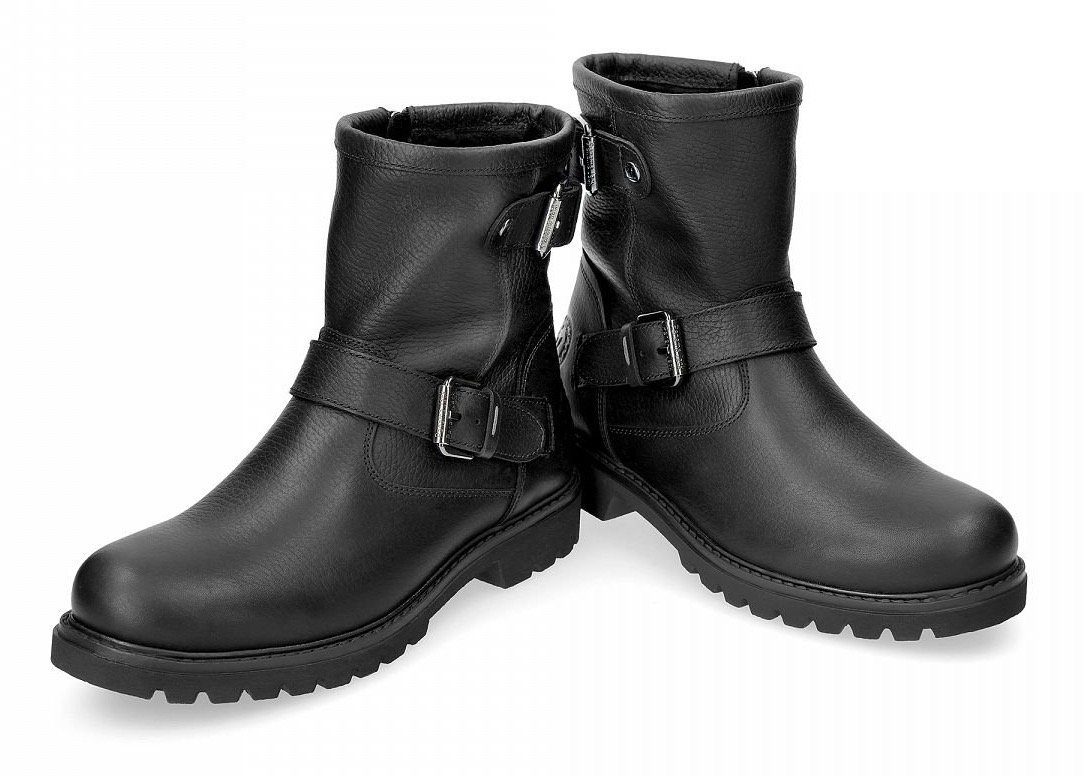 Panama Jack Winterboots mit Logoprägung an der Ferse Schwarz (Negro/Black) (16002023) | Boots