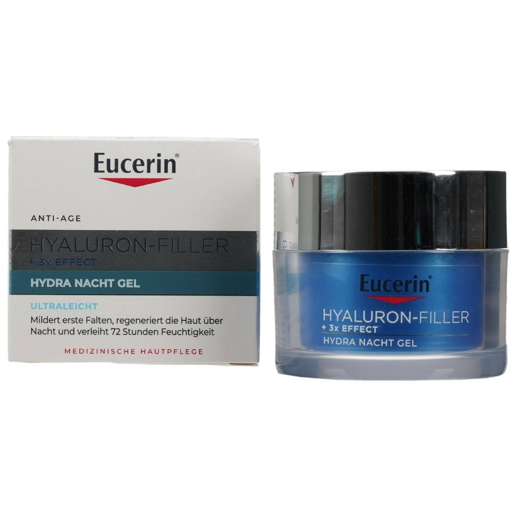 Beiersdorf AG Getönte Gesichtscreme EUCERIN Anti-Age Hyaluron-Filler Feucht.Boos.Nacht