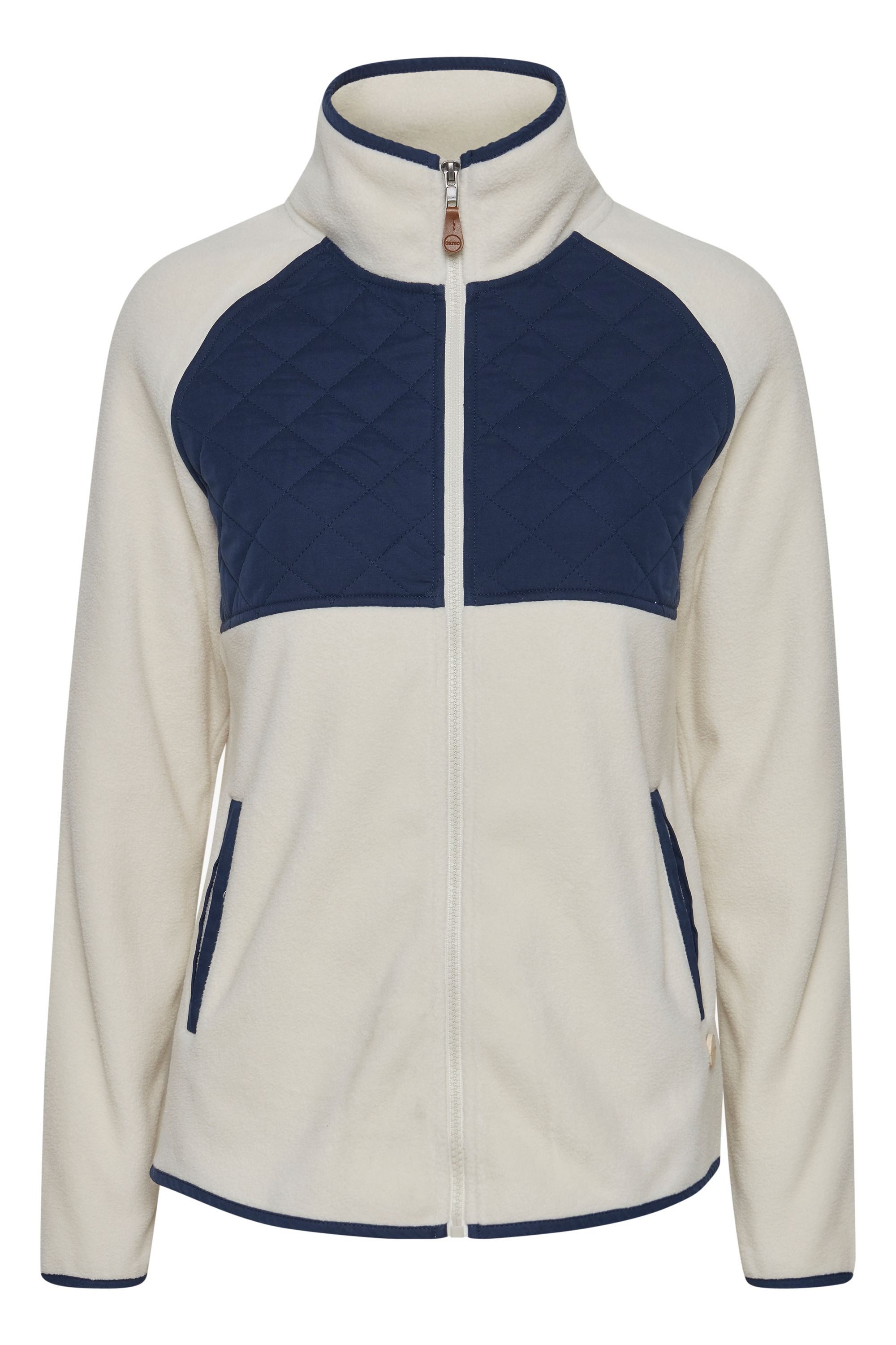 OXMO Kapuzensweatjacke OXMalin Fleece Übergangsjacke mit Steppmuster günstig online kaufen