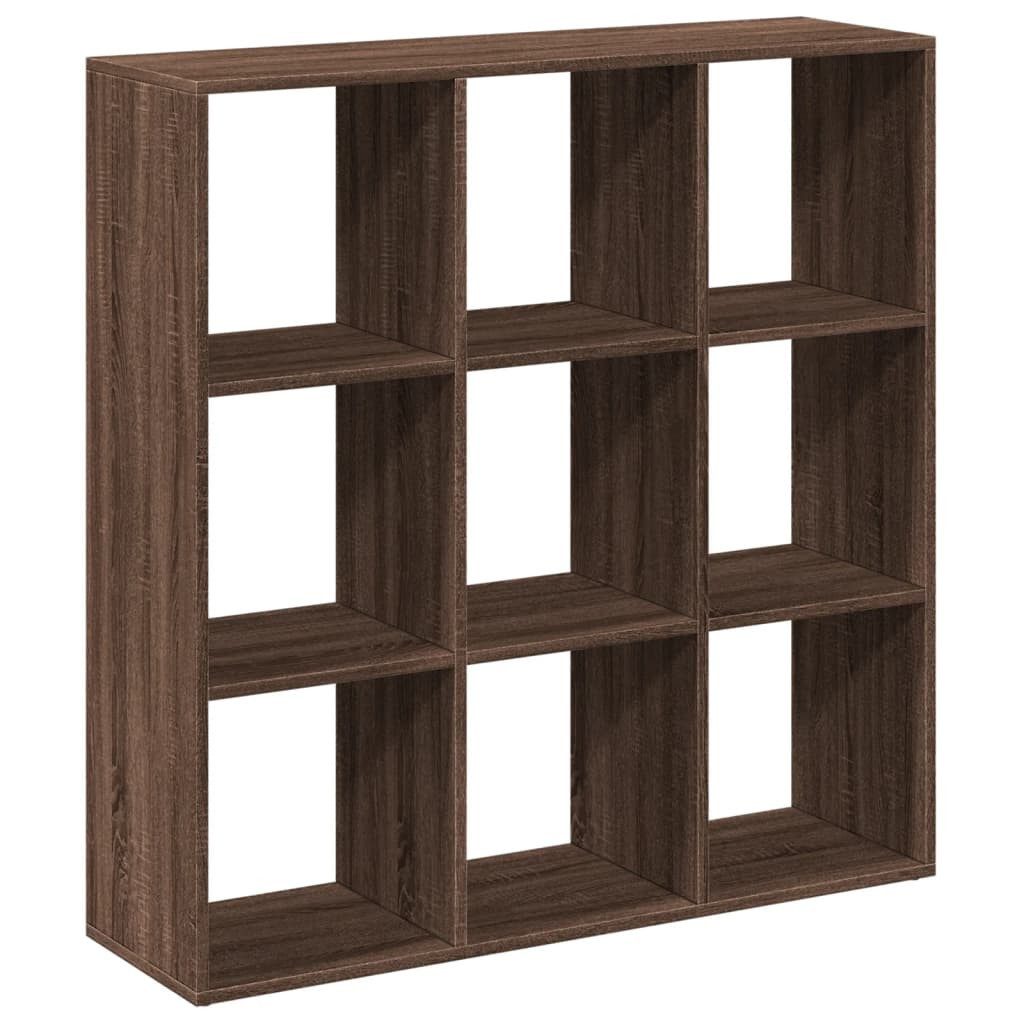 vidaXL Bücherregal Raumteiler-Bücherregal Braun Eichen-Optik 102x29x103,5 günstig online kaufen