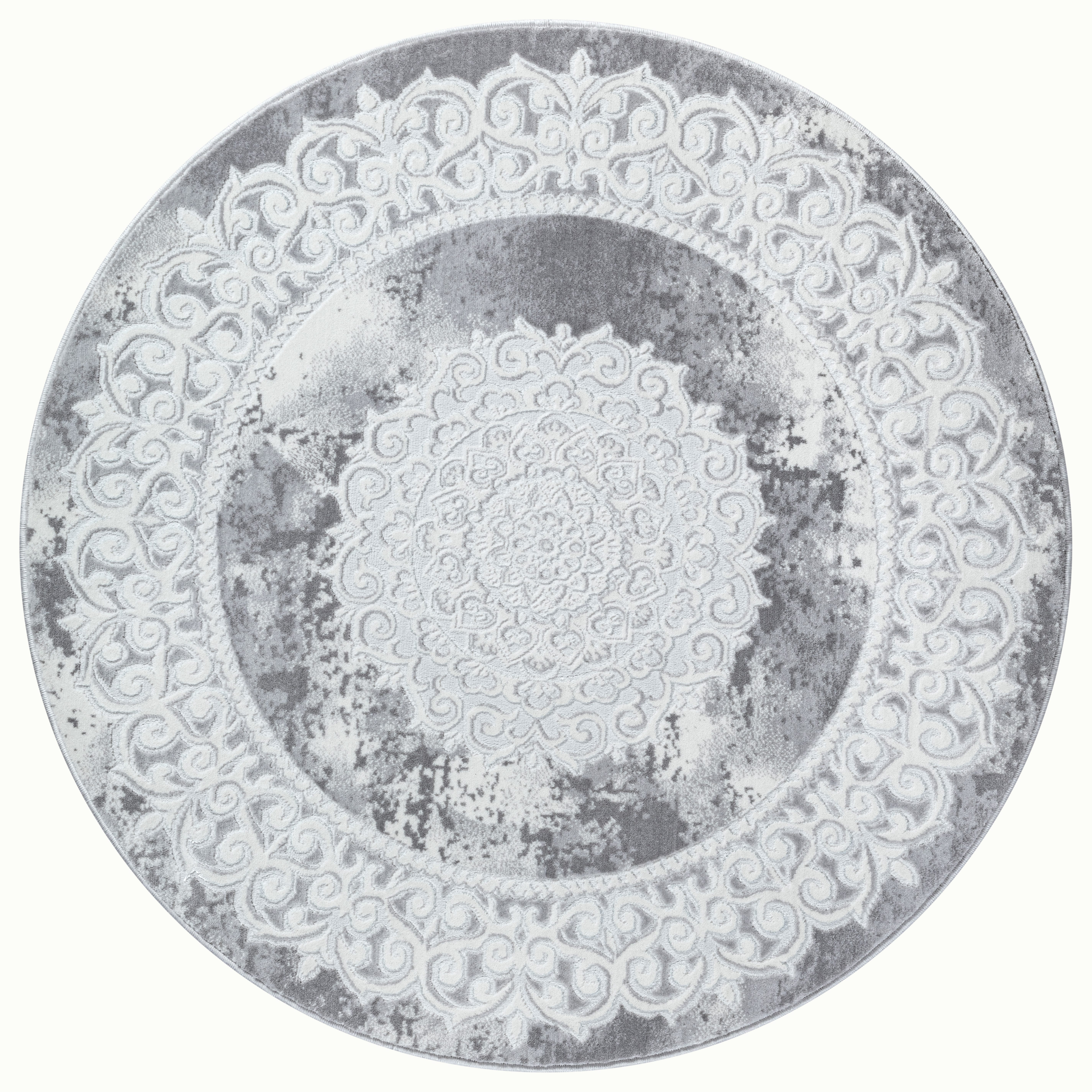 Sanat Teppich Harmony 3205, auch als Läufer, rund, Höhe: 12 mm, Wohnzimmer, Kurzflor, modern, Orient Optik, Schlafzimmer