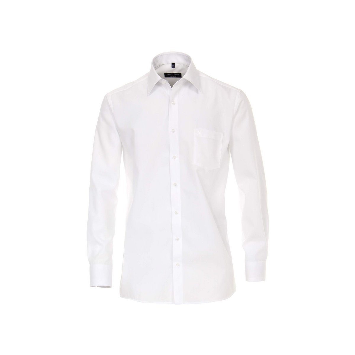 (0) Weiß weiß (1-tlg) Langarmhemd CASAMODA