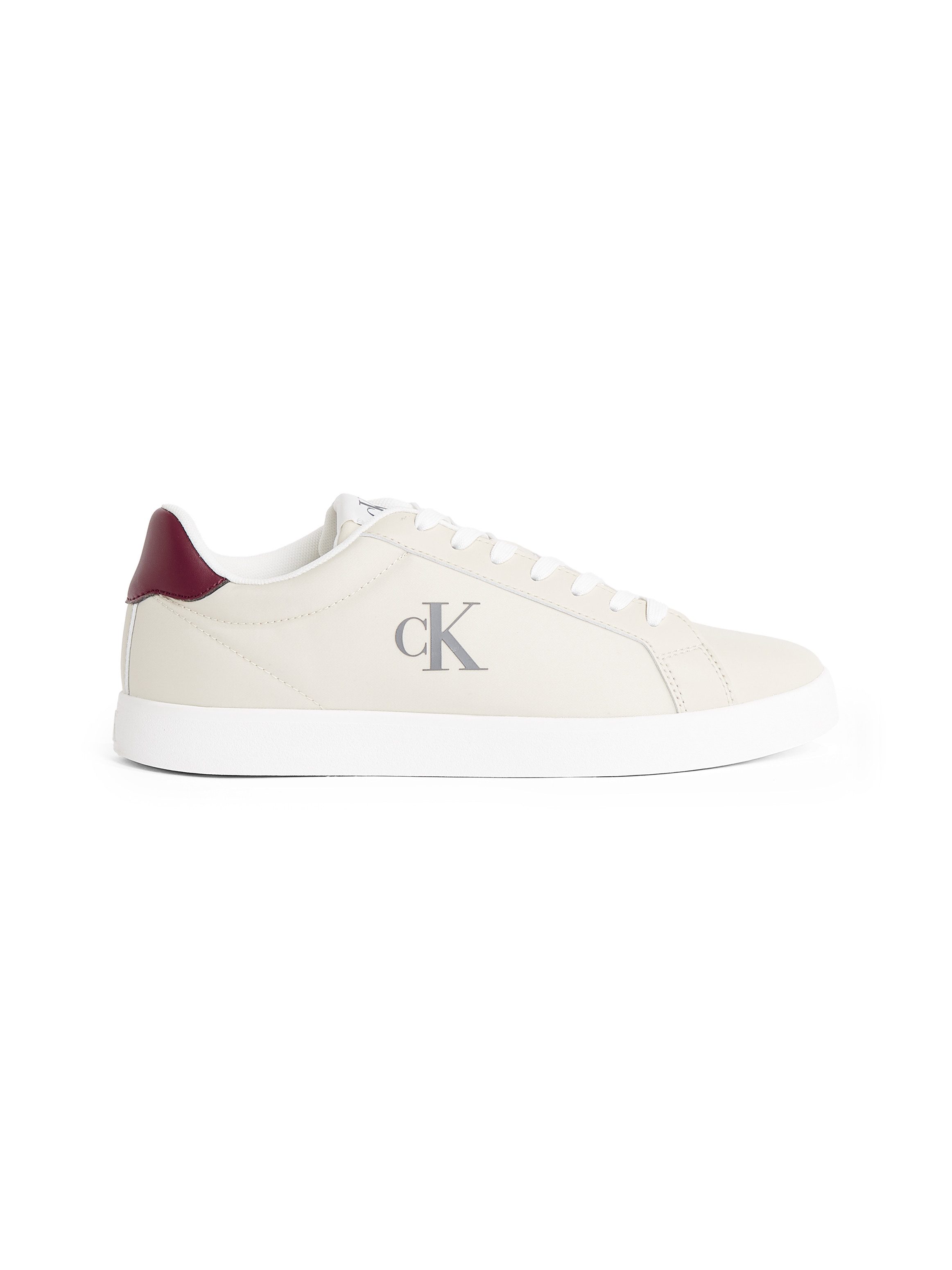 Calvin Klein Jeans 3 CUPSOLE PU Plateausneaker, Freizeitschuh, Halbschuh, Schnürschuh mit gepolstertem Schaftrand