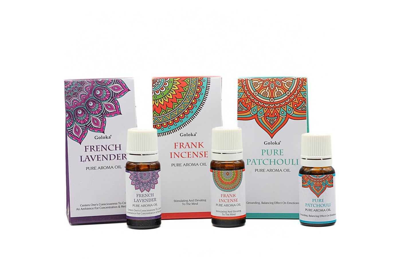 Goloka Duftöl Duftöle von Goloka, Naturdüfte für Aromatherapie, Diffusor, Duftlampe, Duftöl ätherisches Öl Nag champa Aroma esoterik geschenk goloka