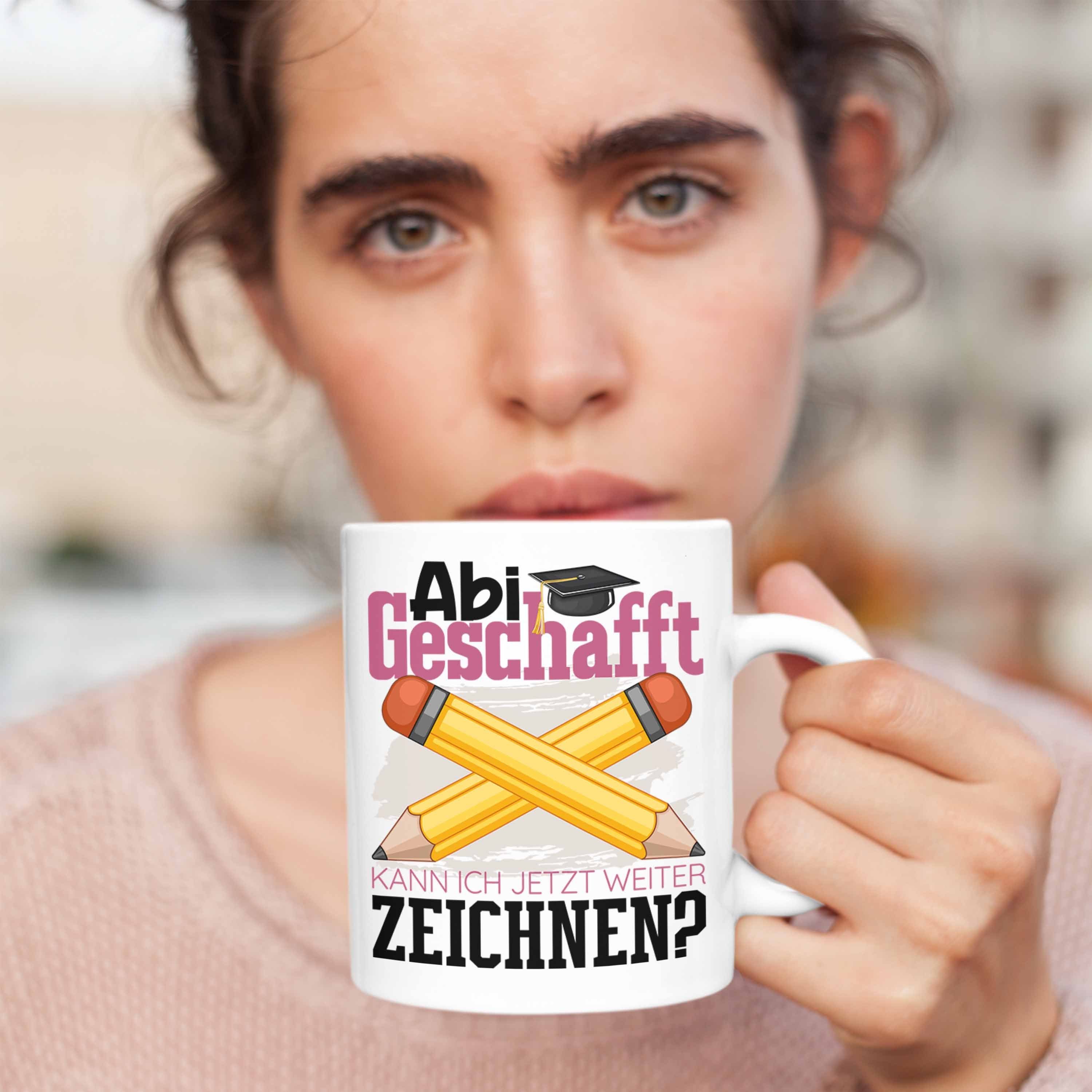 Trendation Geschenk Tasse Prüfung Jetzt Bestanden Weiss Tasse Abi Ich Geschafft W Kann Abitur