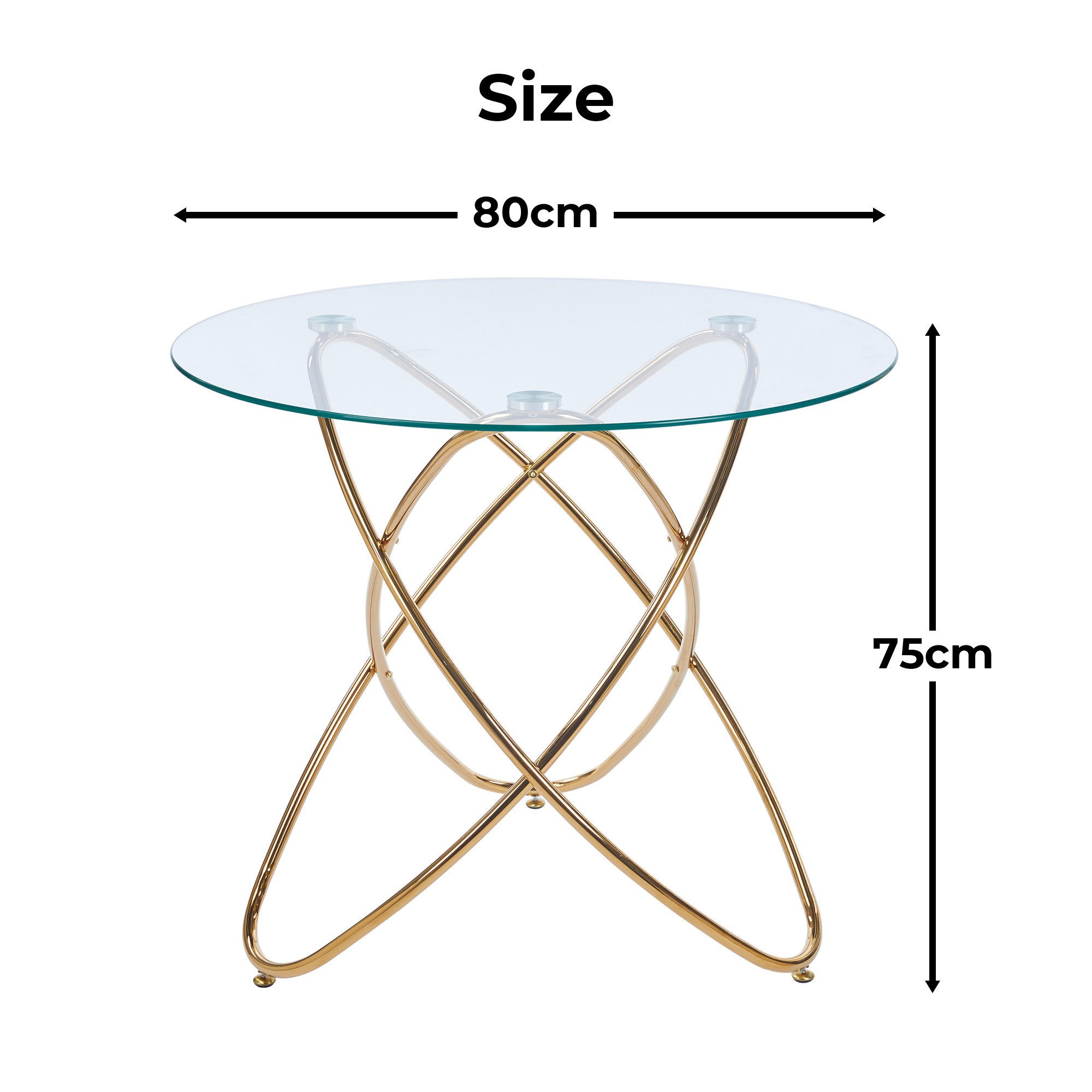 Celya Essgruppe 5-teiliges Modernes Design, (1 Tisch und 4 Stühle, Hochlehnen), harmonisch in Esszimmer, Wohnbereich oder Schlafzimmer ein