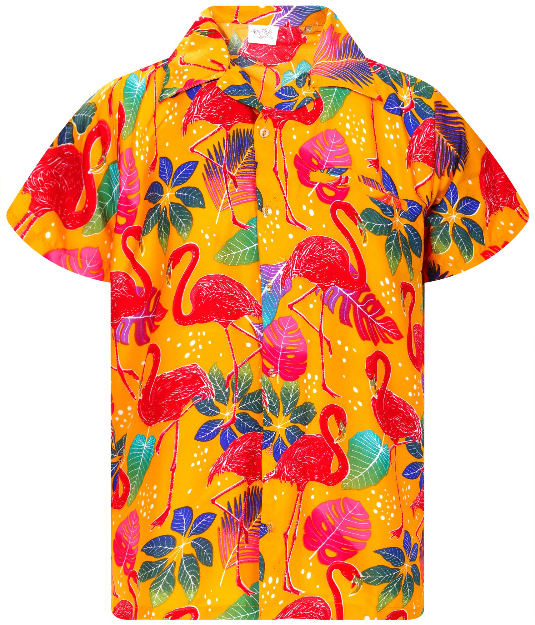 King Kameha Hawaiihemd Funky Flamingos Hawaii-Hemd günstig online kaufen